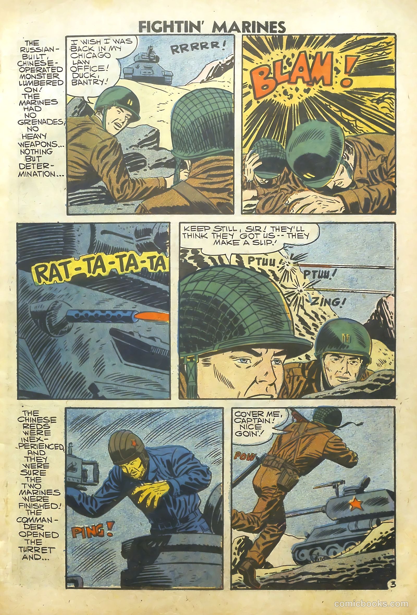 Fightin' Marines #25 — page 5 of 68