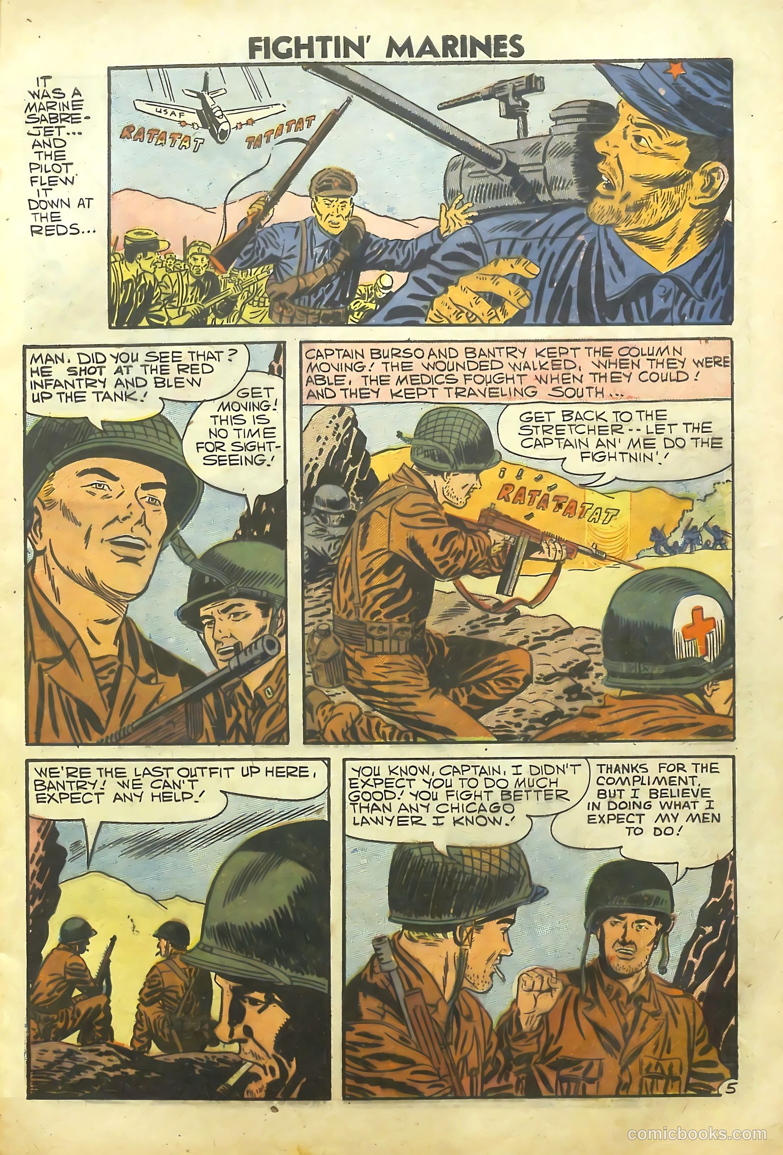 Fightin' Marines #25 — page 7 of 68