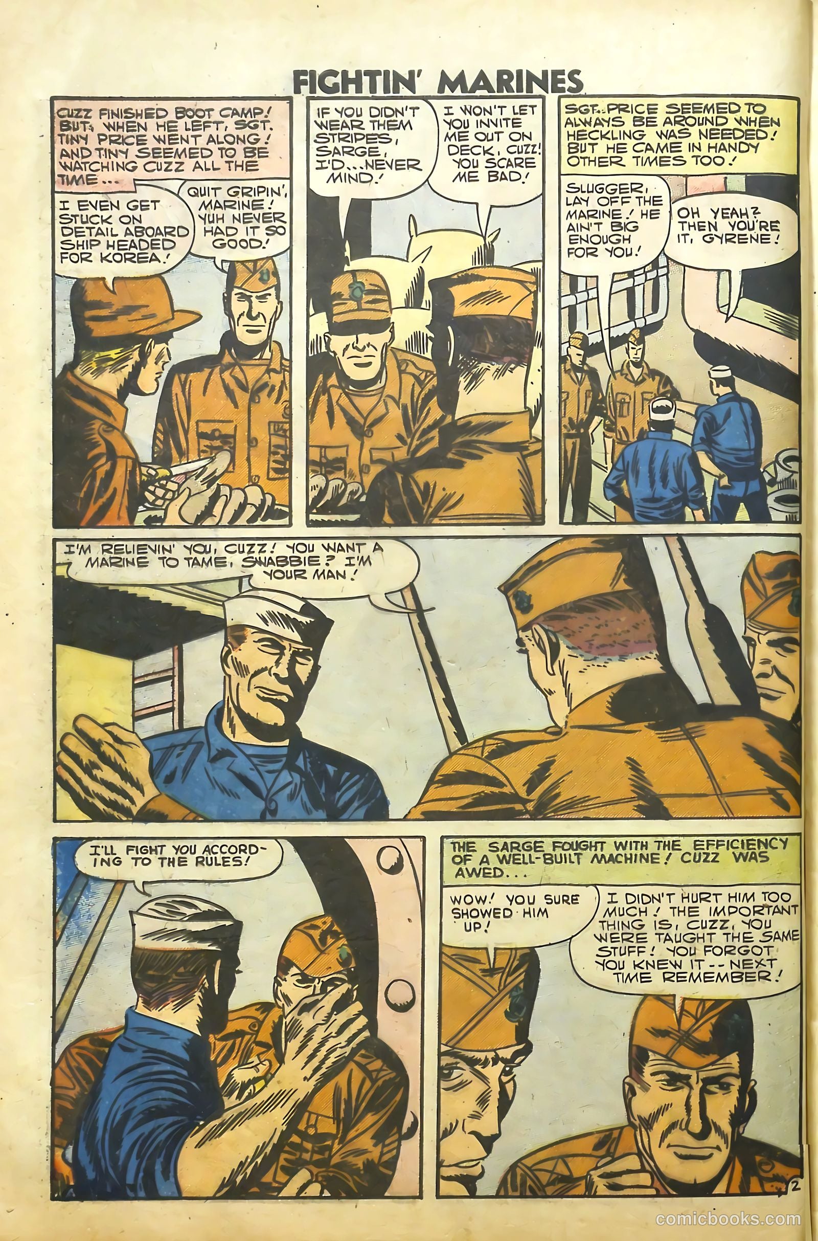 Fightin' Marines #25 — page 12 of 68