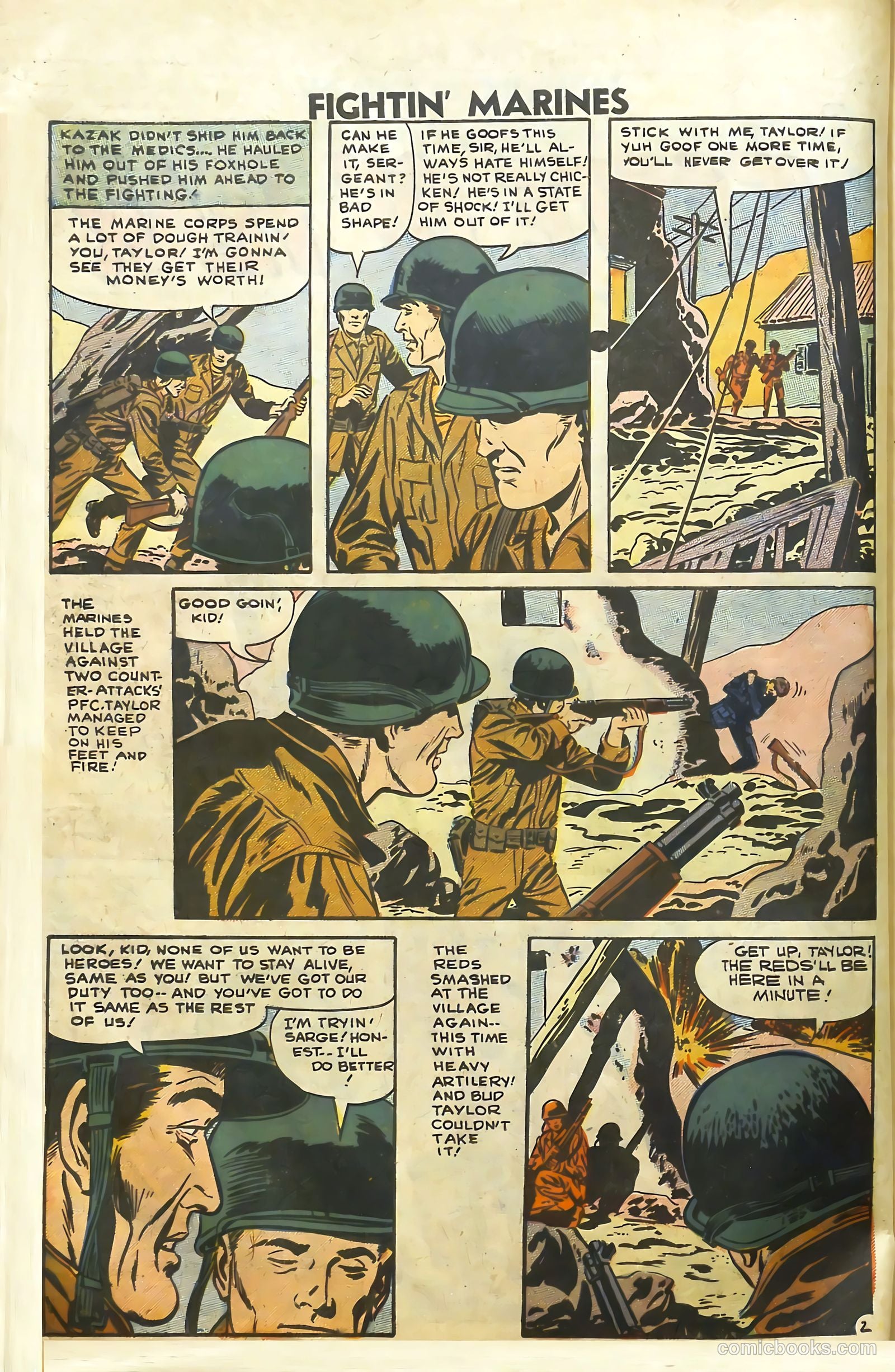 Fightin' Marines #25 — page 18 of 68