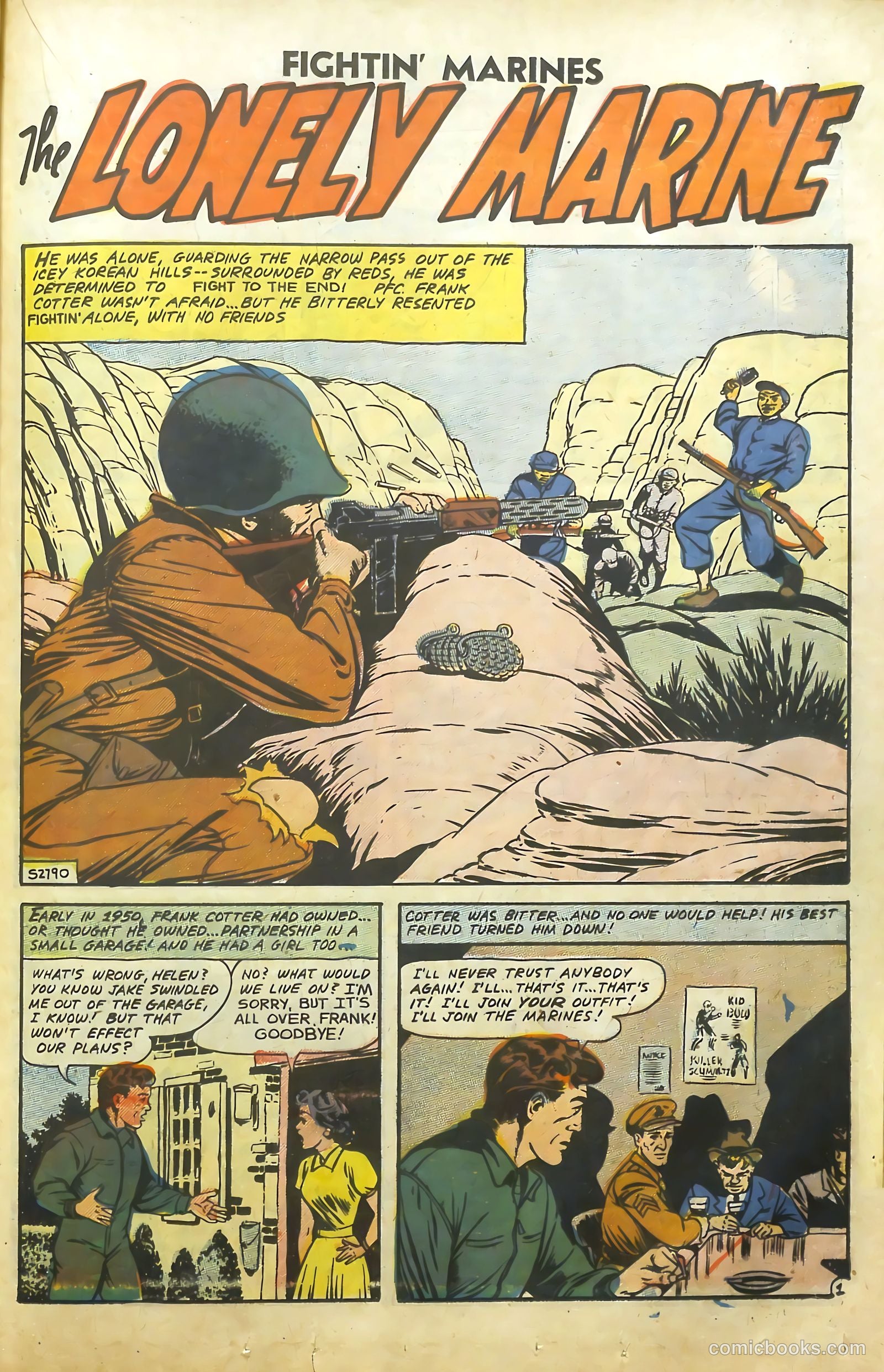 Fightin' Marines #25 — page 29 of 68