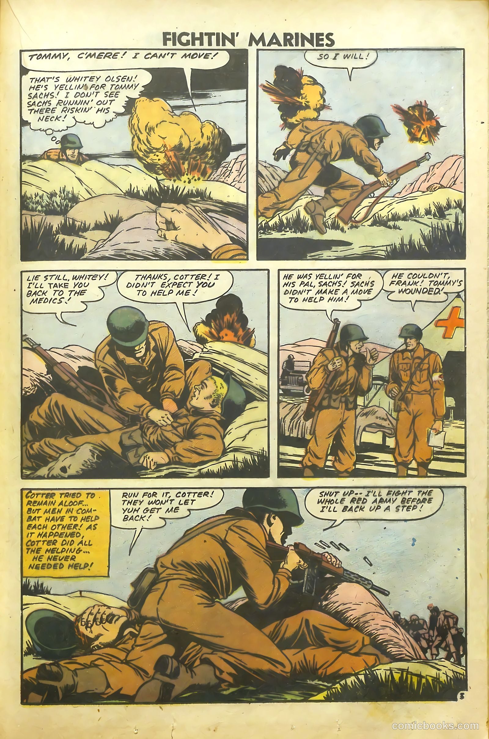 Fightin' Marines #25 — page 31 of 68