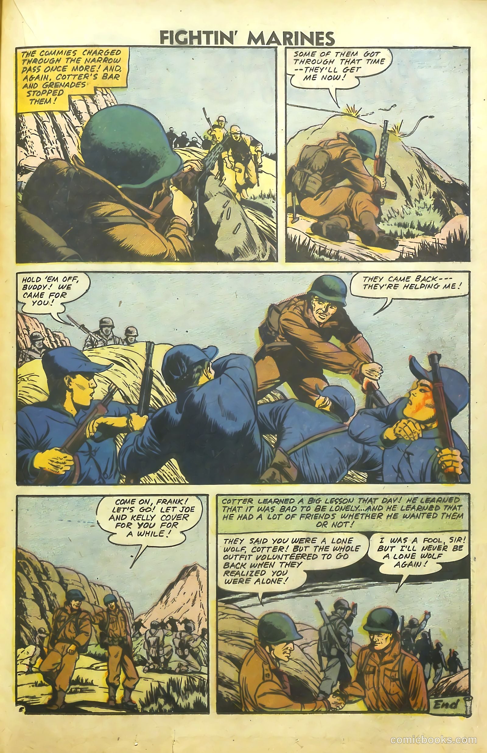 Fightin' Marines #25 — page 33 of 68