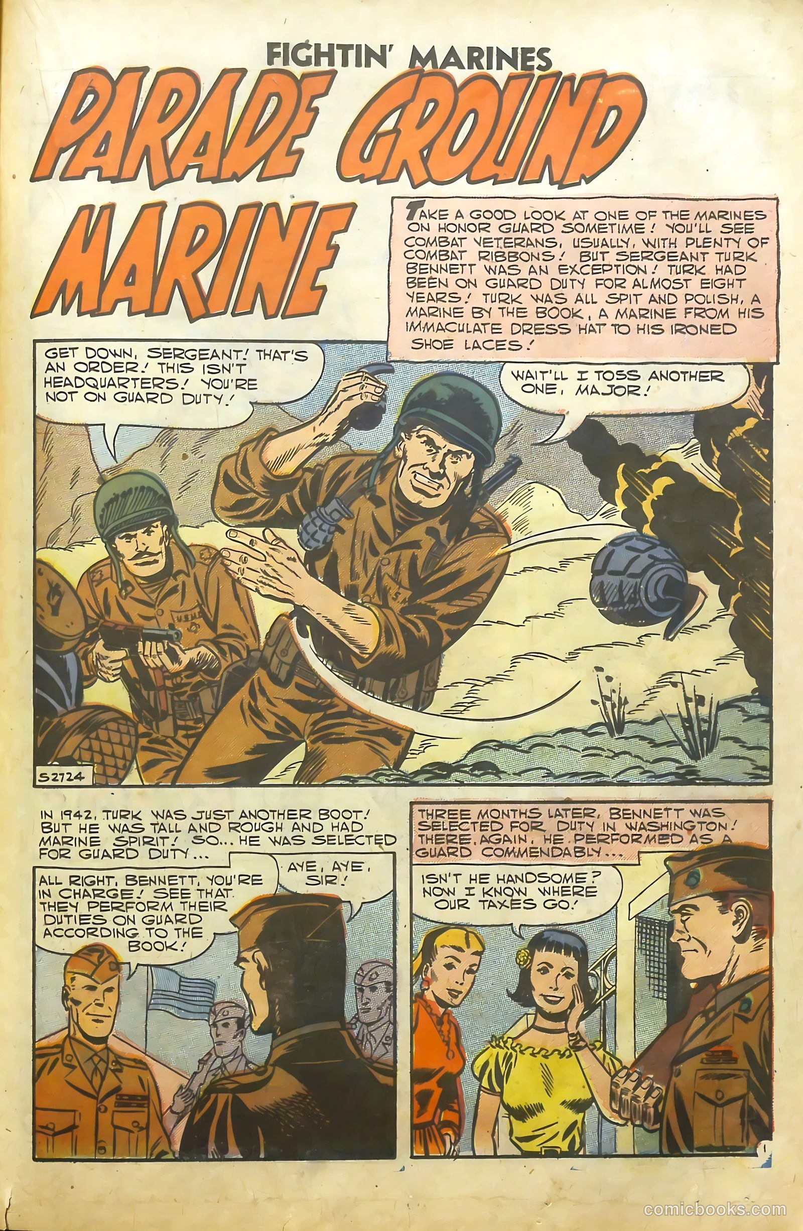 Fightin' Marines #25 — page 35 of 68