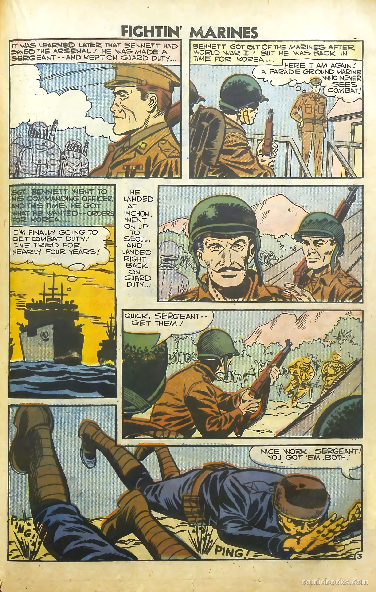 Fightin' Marines #25 — page 37 of 68