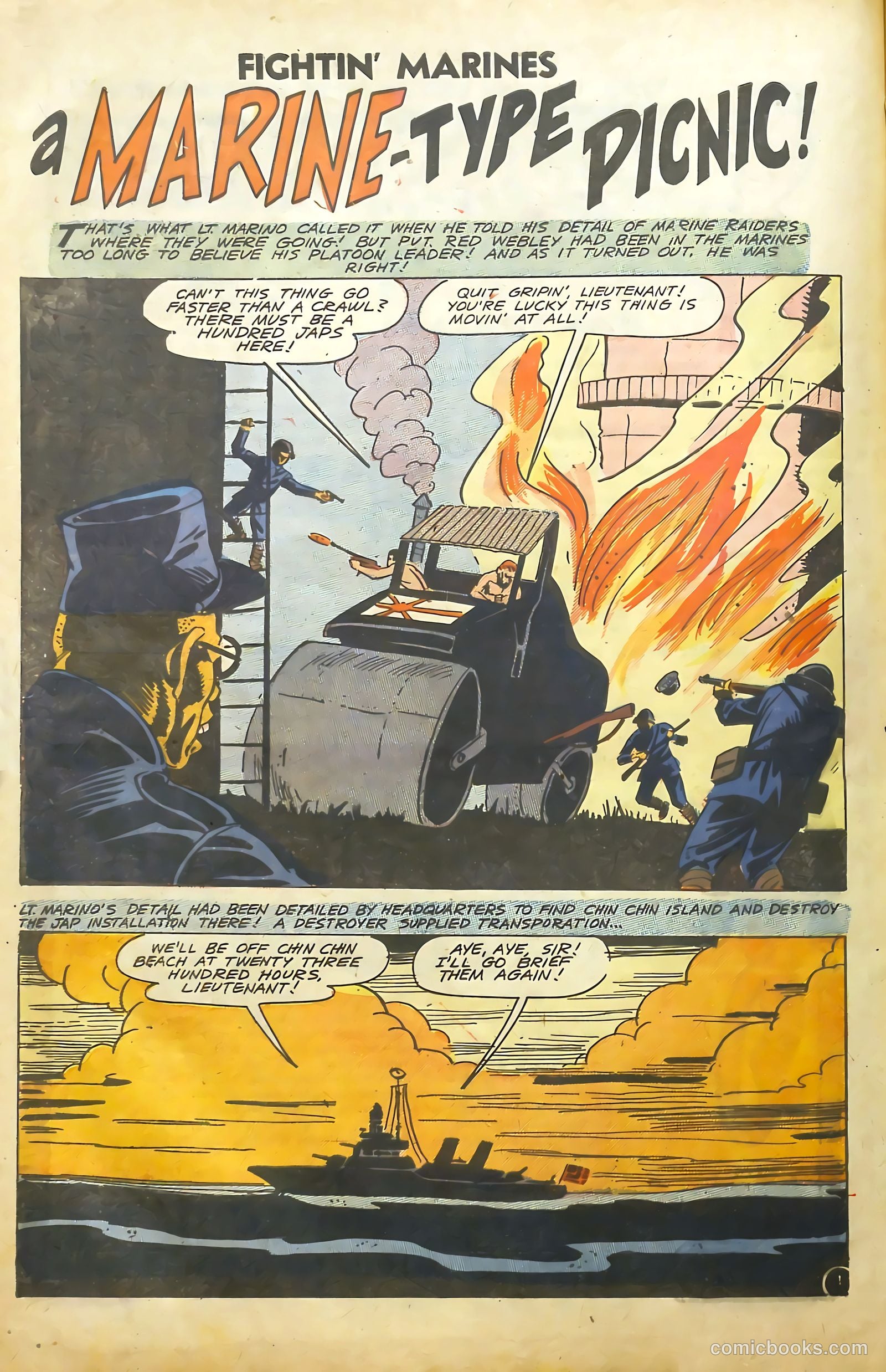 Fightin' Marines #25 — page 54 of 68