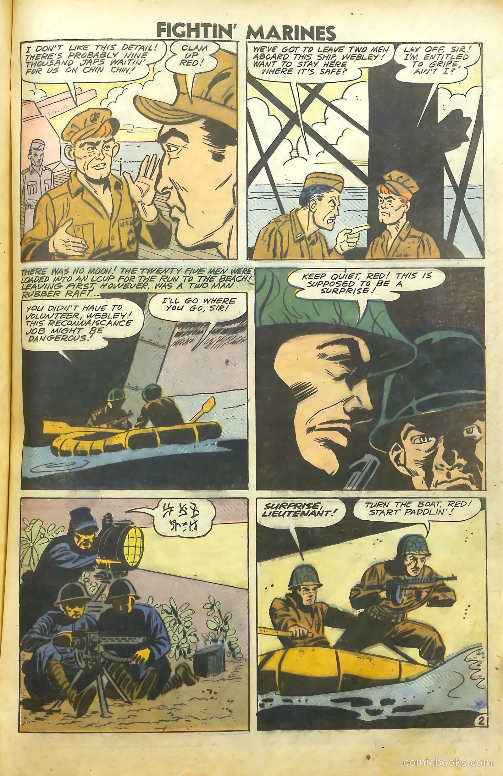 Fightin' Marines #25 — page 55 of 68