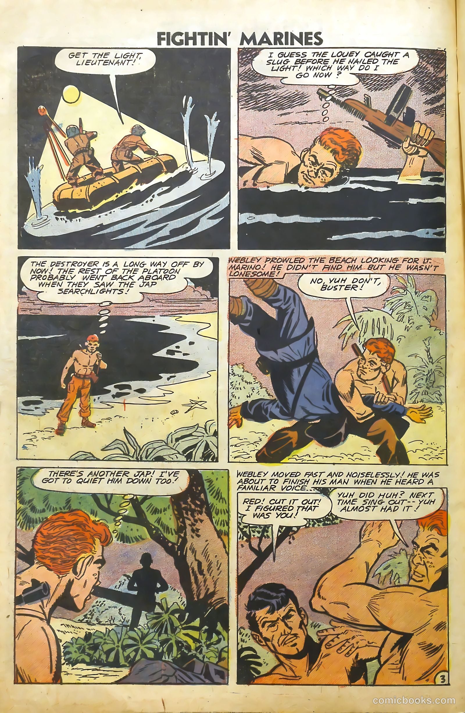 Fightin' Marines #25 — page 56 of 68