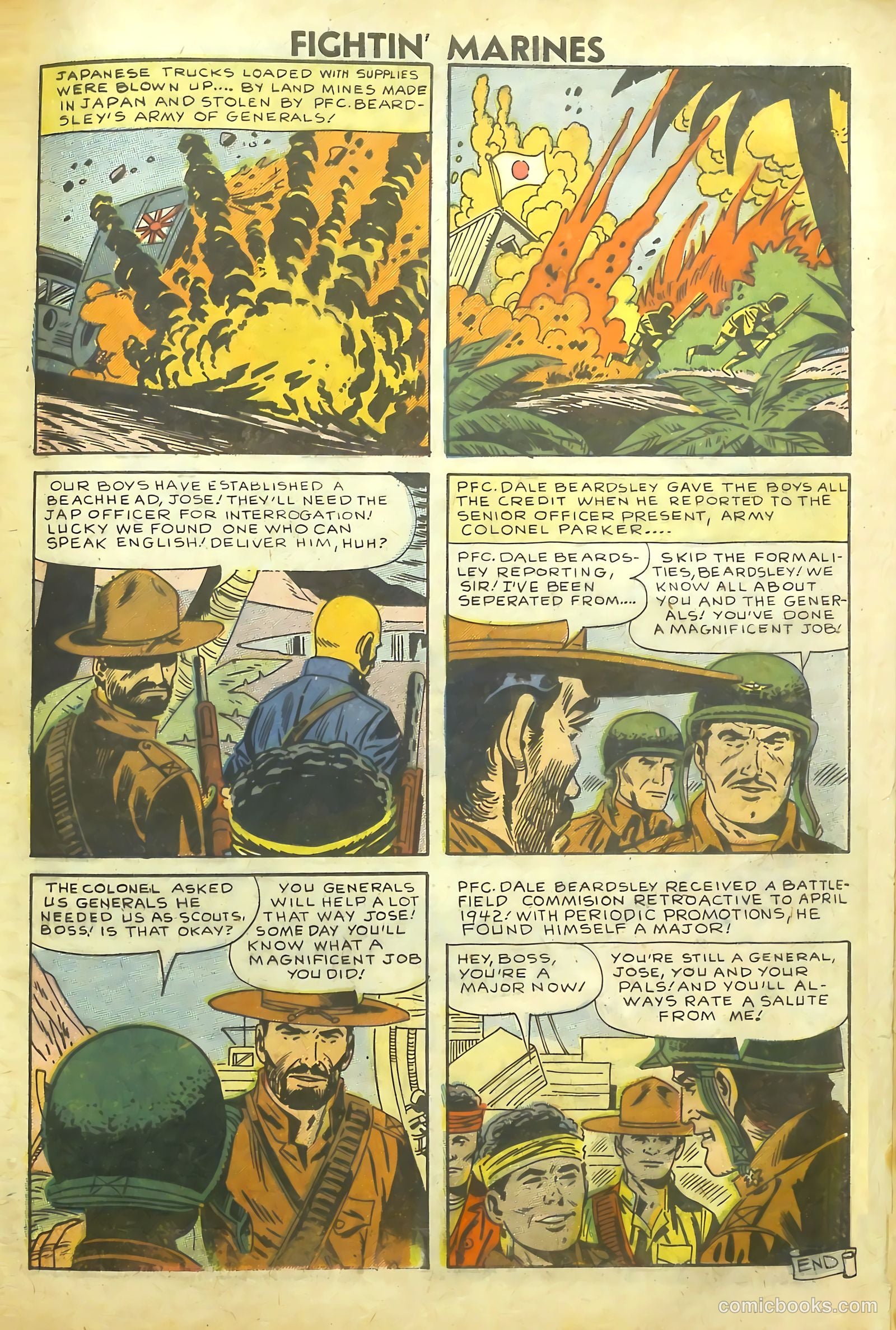 Fightin' Marines #25 — page 65 of 68