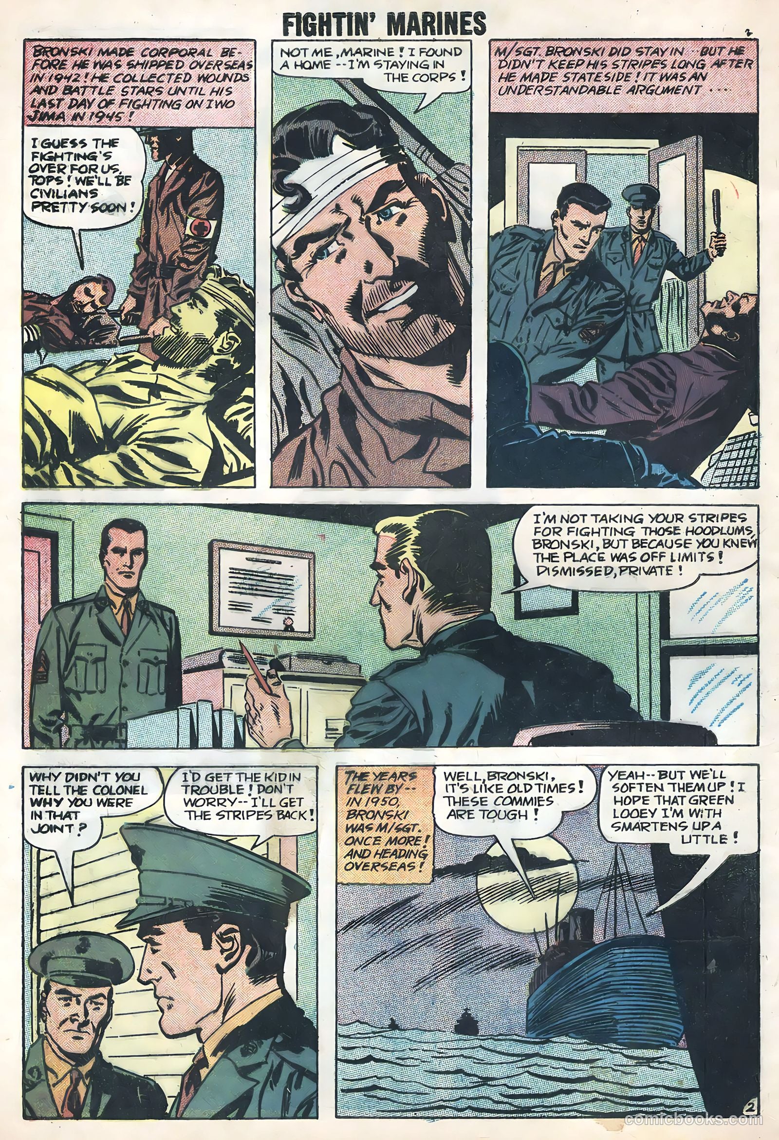 Fightin' Marines #27 — page 4 of 36