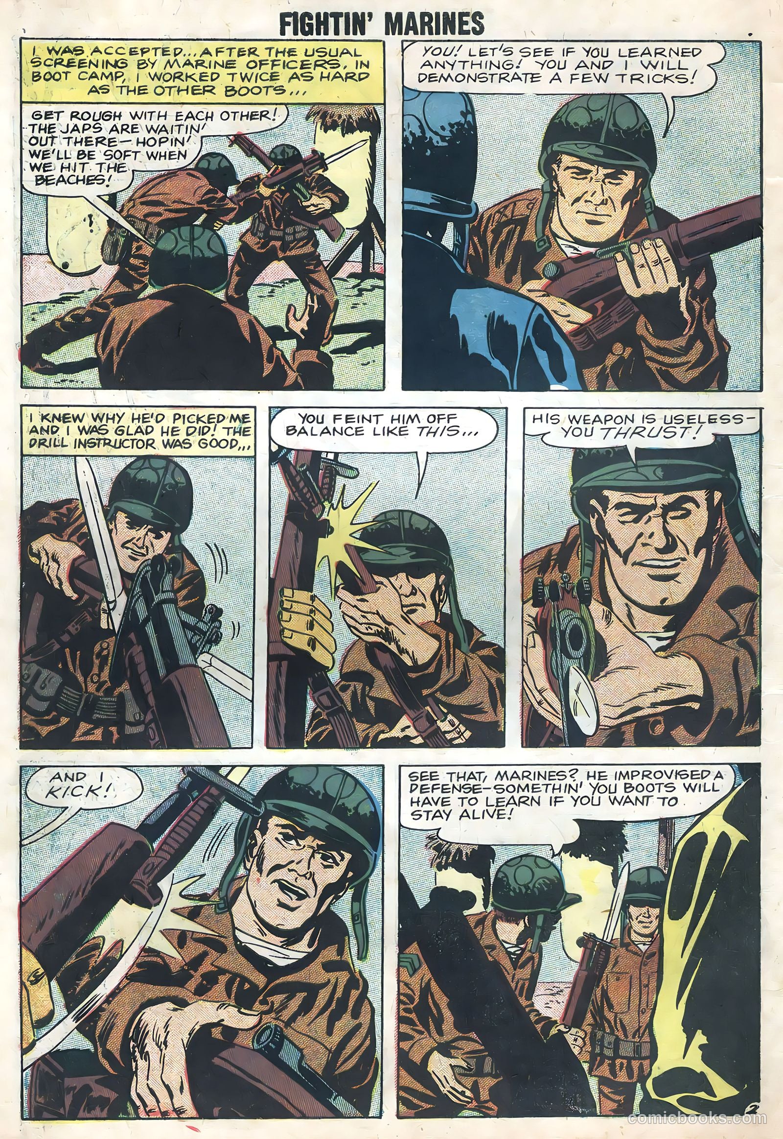 Fightin' Marines #27 — page 10 of 36