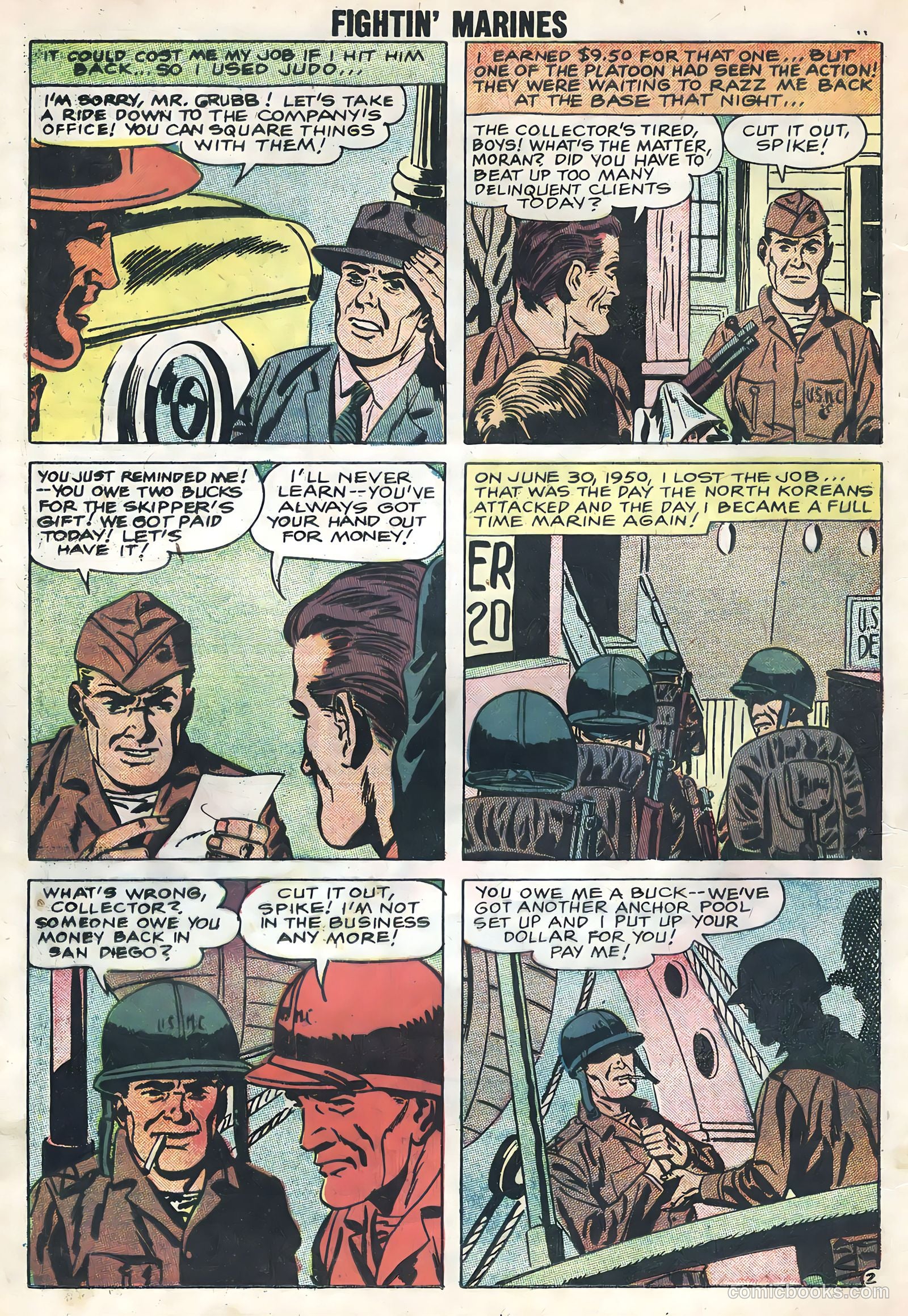 Fightin' Marines #27 — page 16 of 36