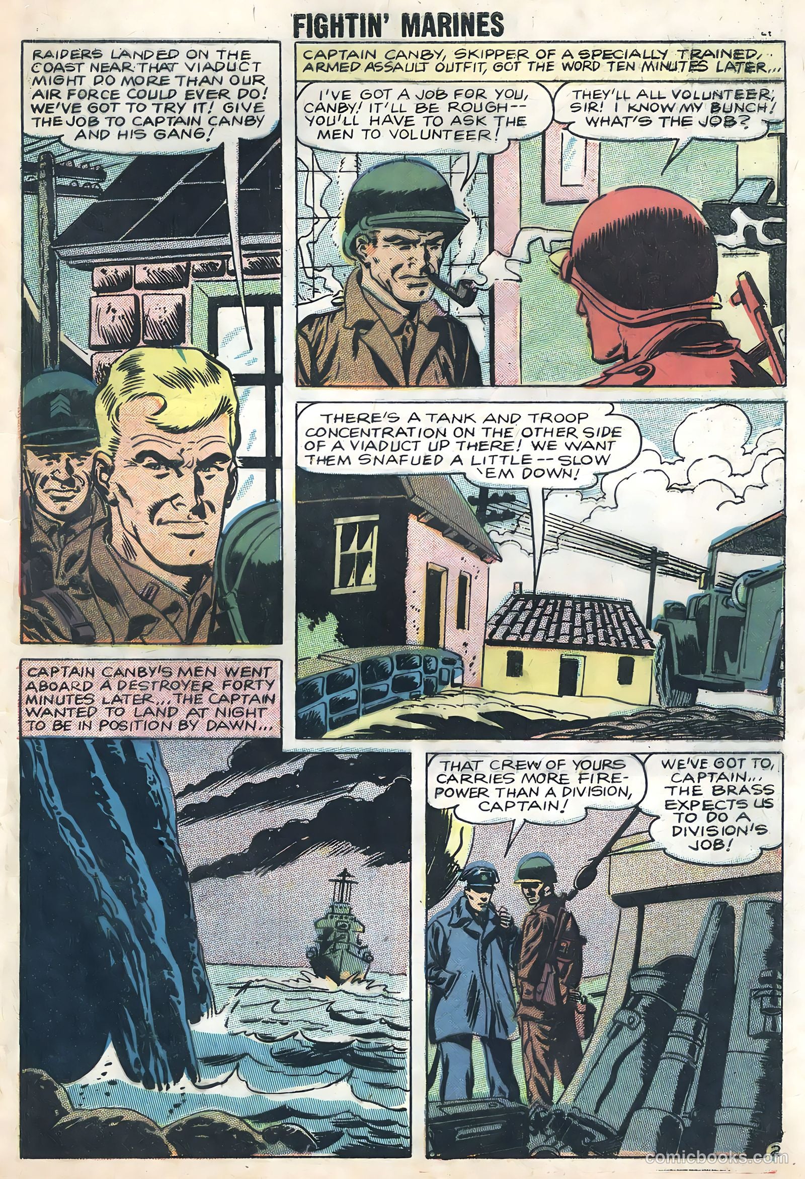 Fightin' Marines #27 — page 29 of 36
