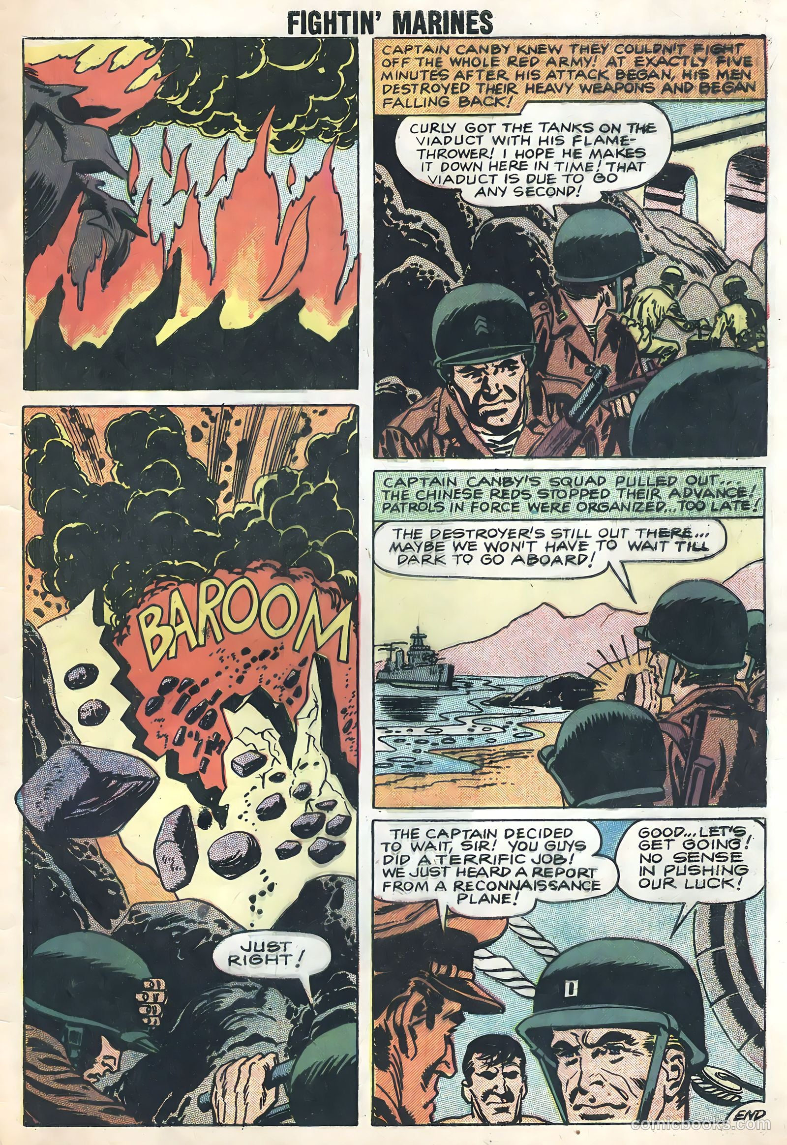Fightin' Marines #27 — page 33 of 36