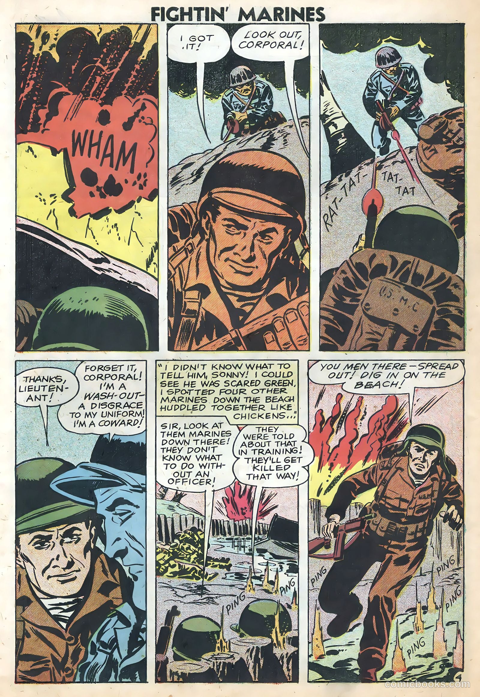 Fightin' Marines #28 — page 7 of 36