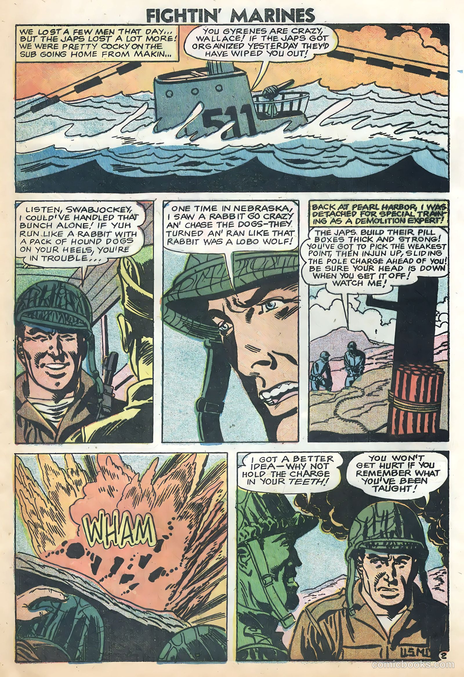 Fightin' Marines #28 — page 12 of 36