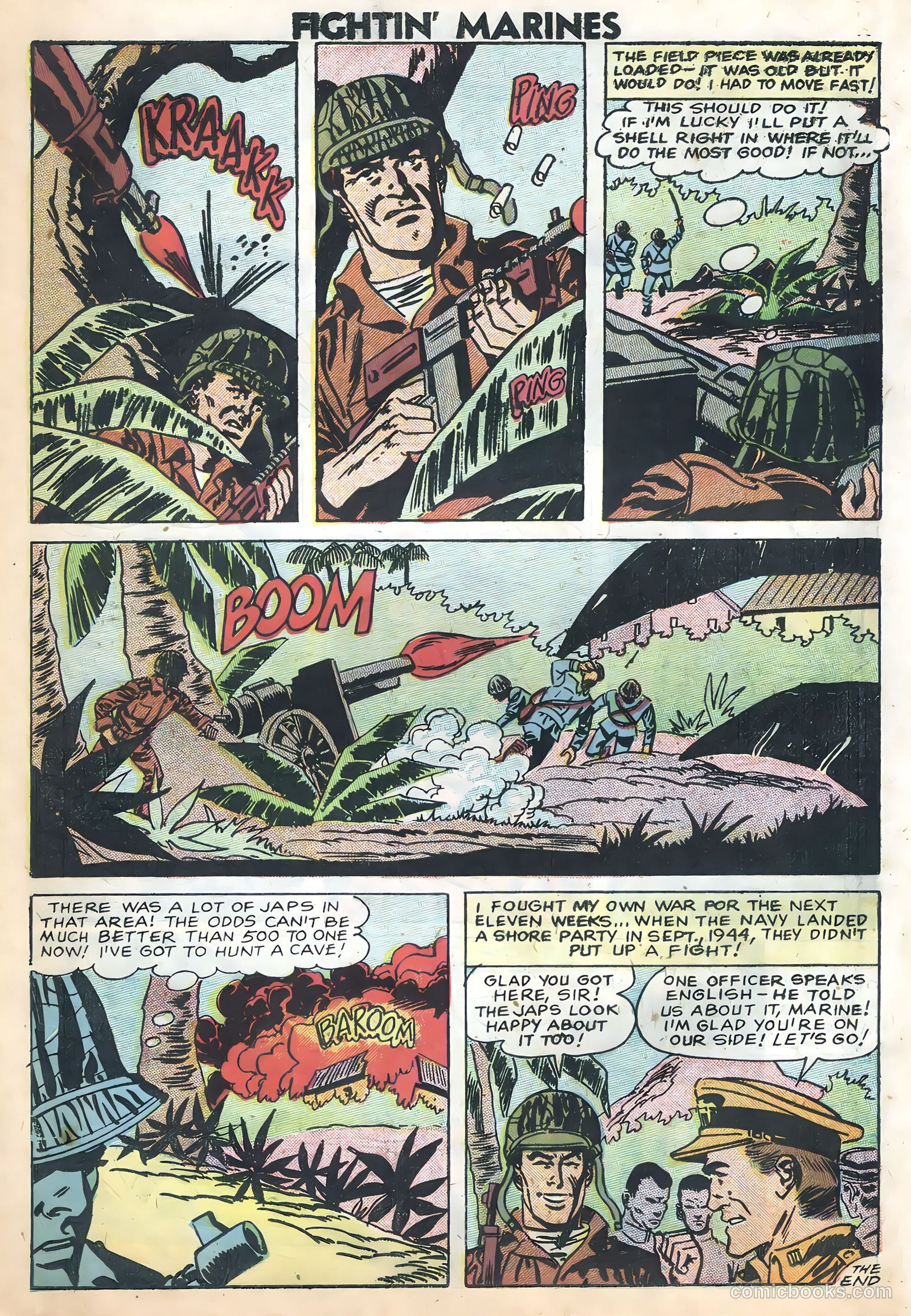 Fightin' Marines #28 — page 18 of 36