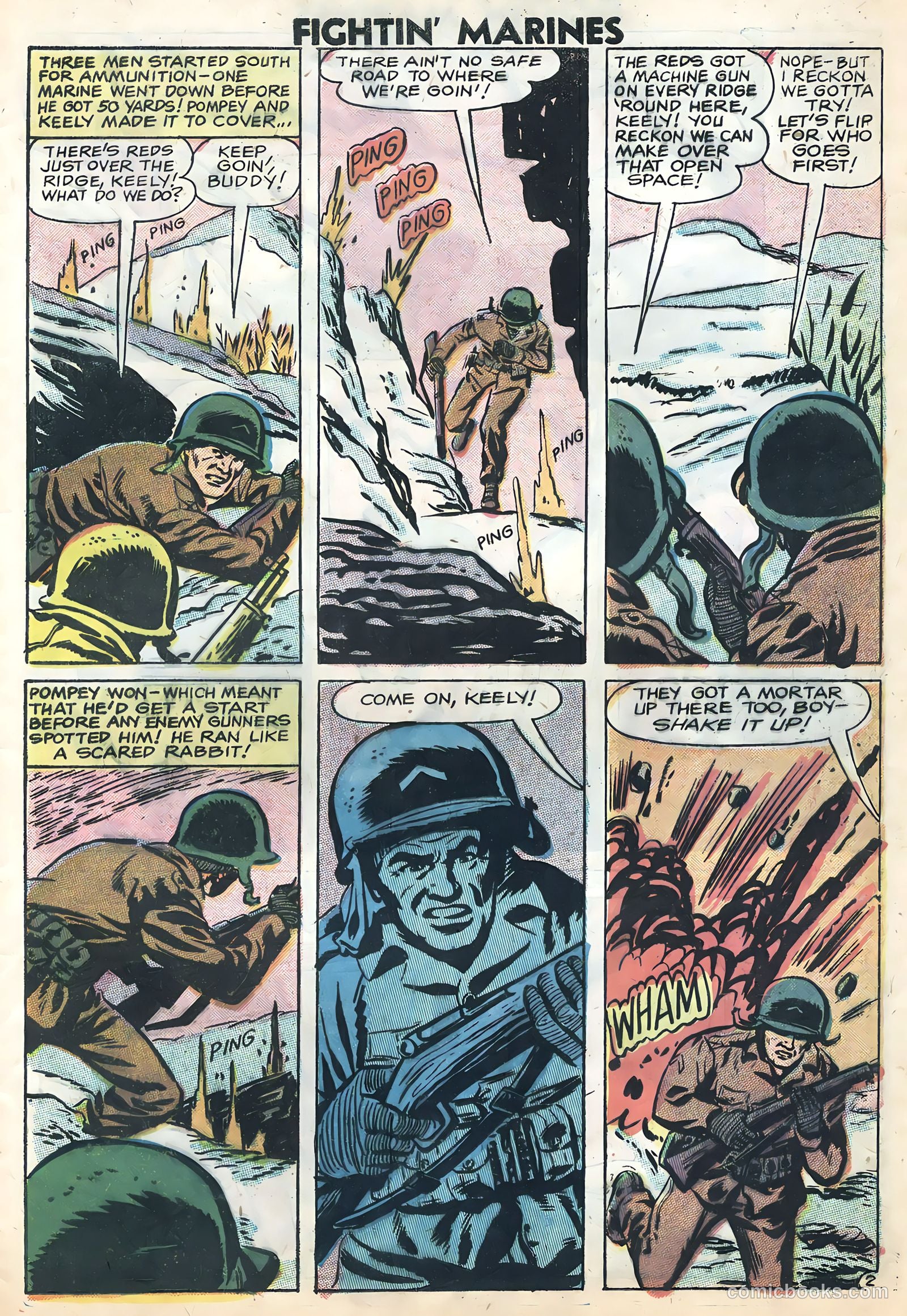 Fightin' Marines #28 — page 29 of 36