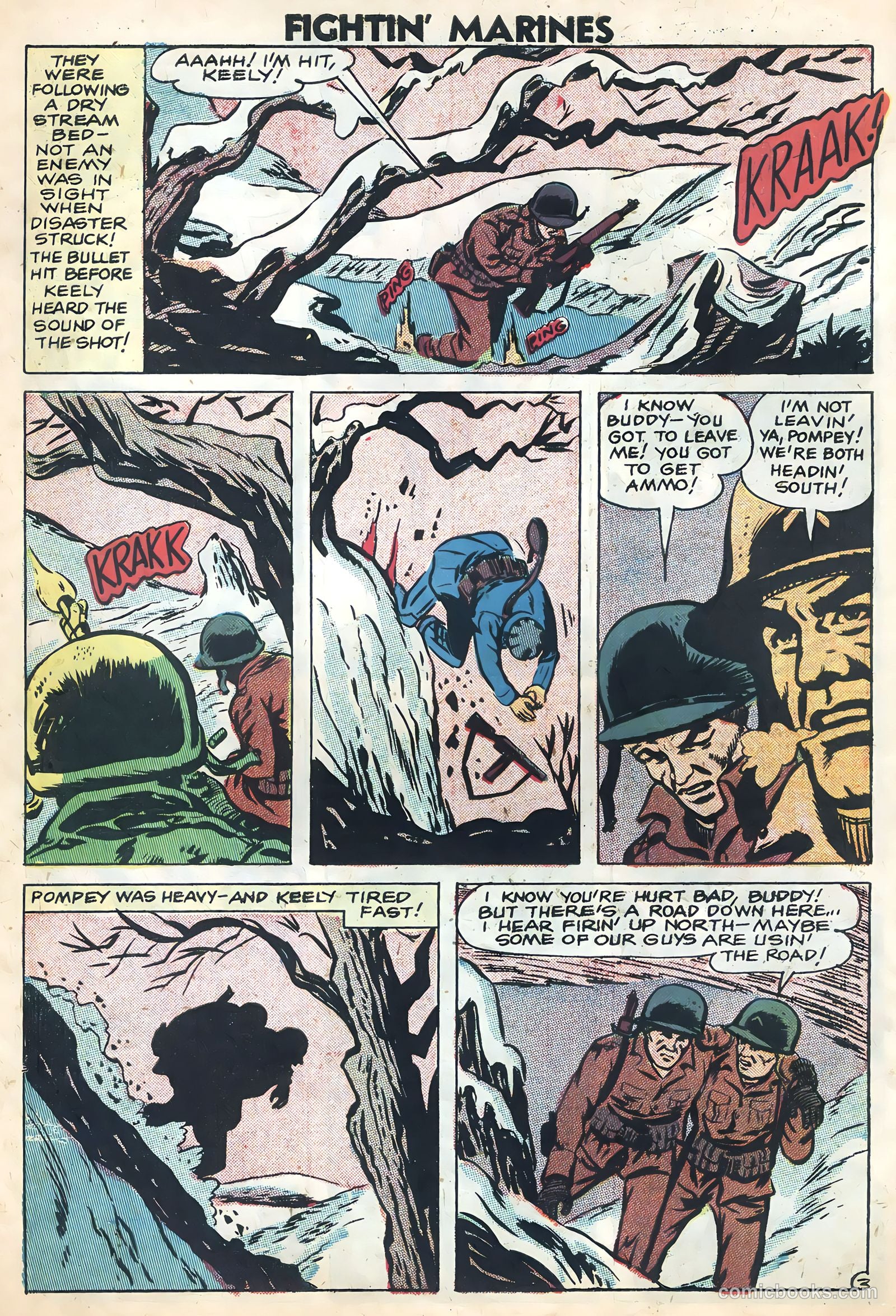 Fightin' Marines #28 — page 30 of 36