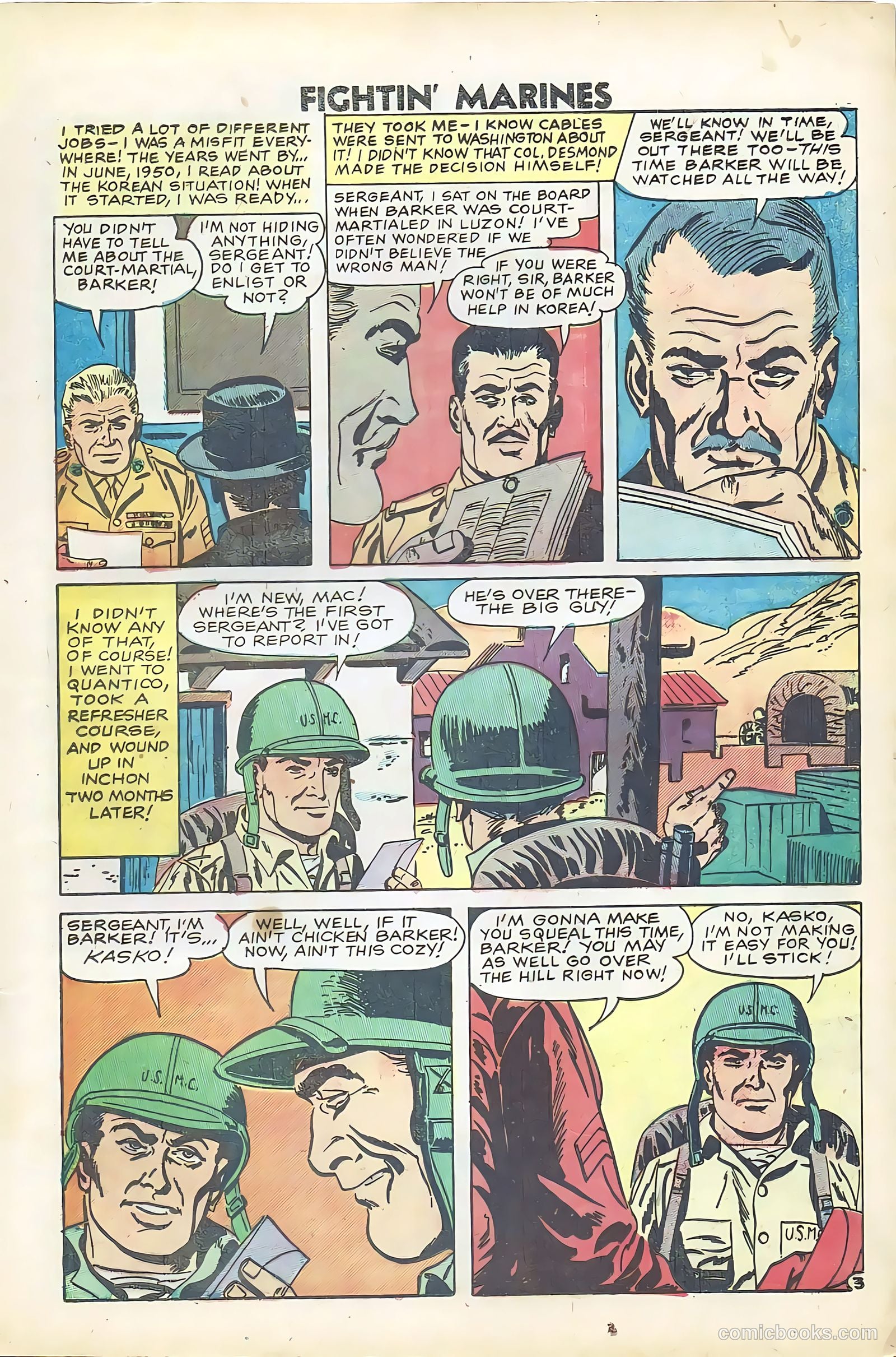 Fightin' Marines #29 — page 16 of 35