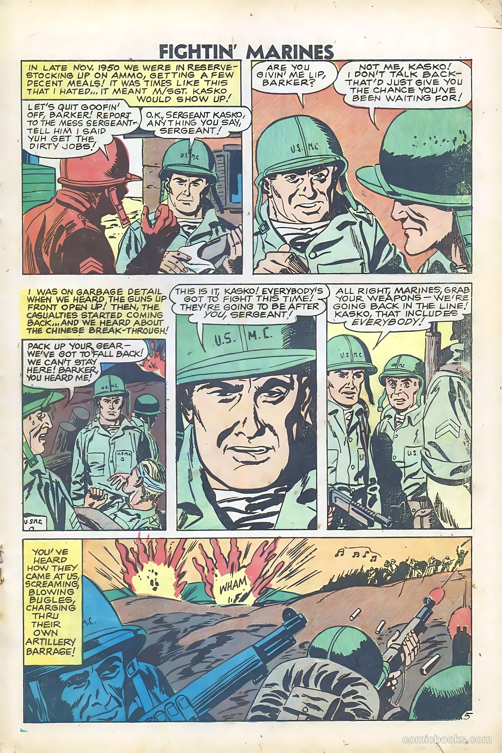 Fightin' Marines #29 — page 18 of 35