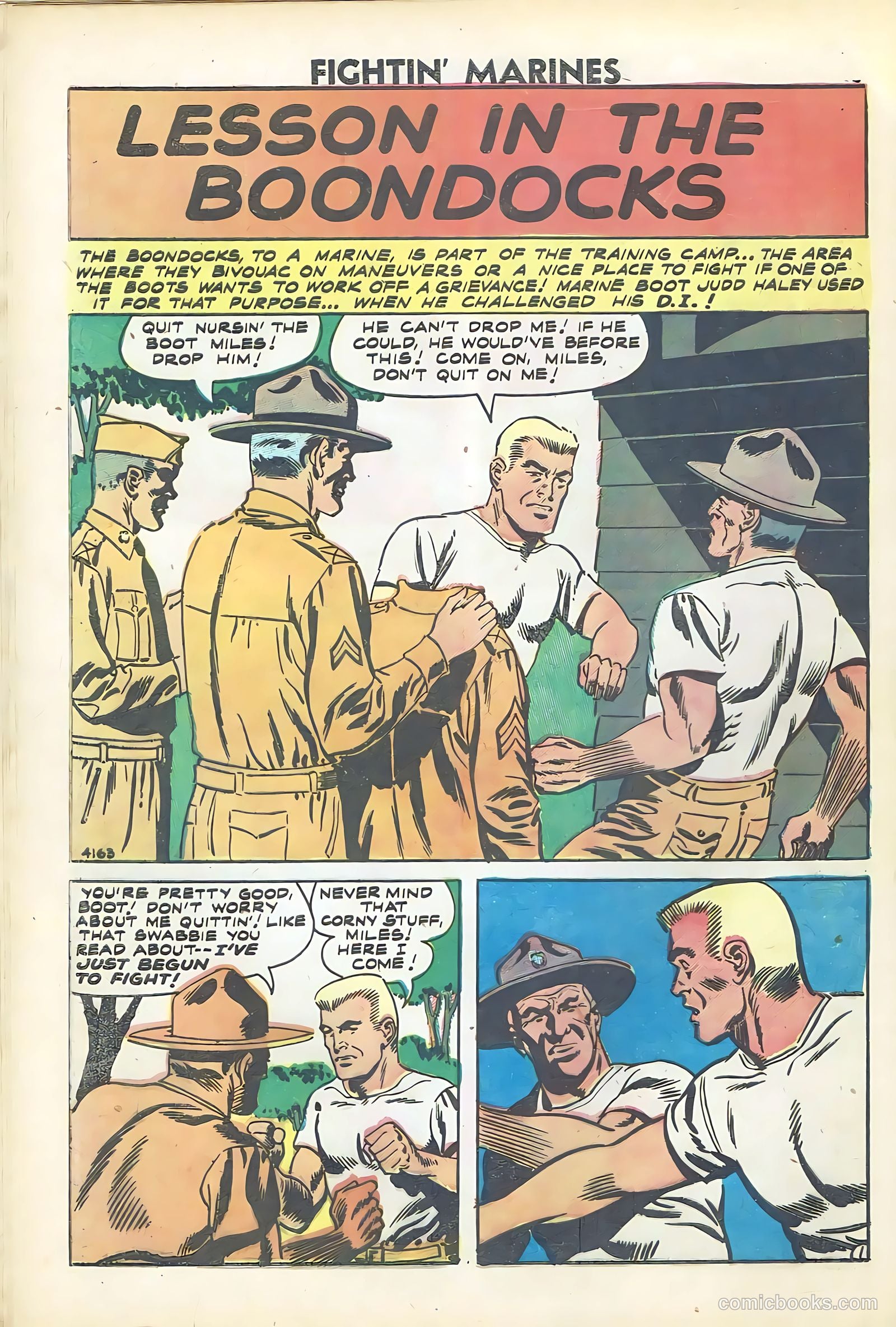 Fightin' Marines #29 — page 27 of 35
