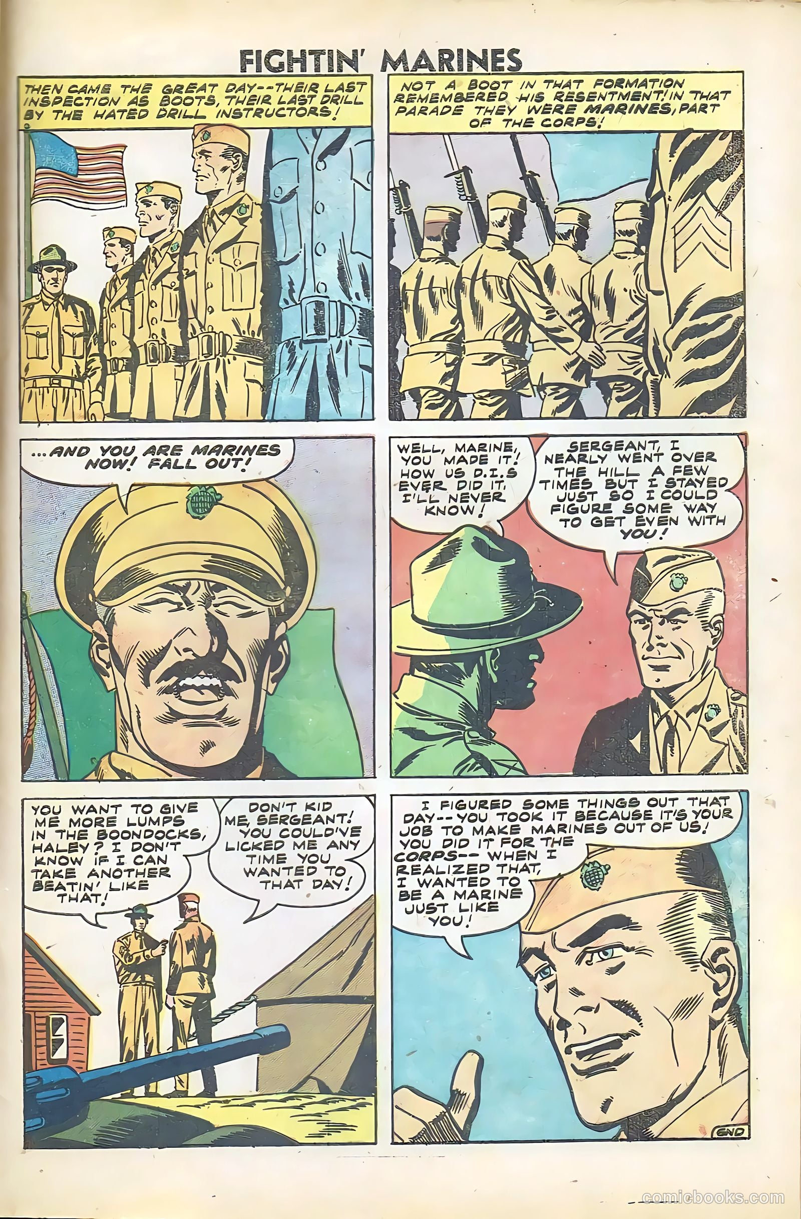 Fightin' Marines #29 — page 32 of 35