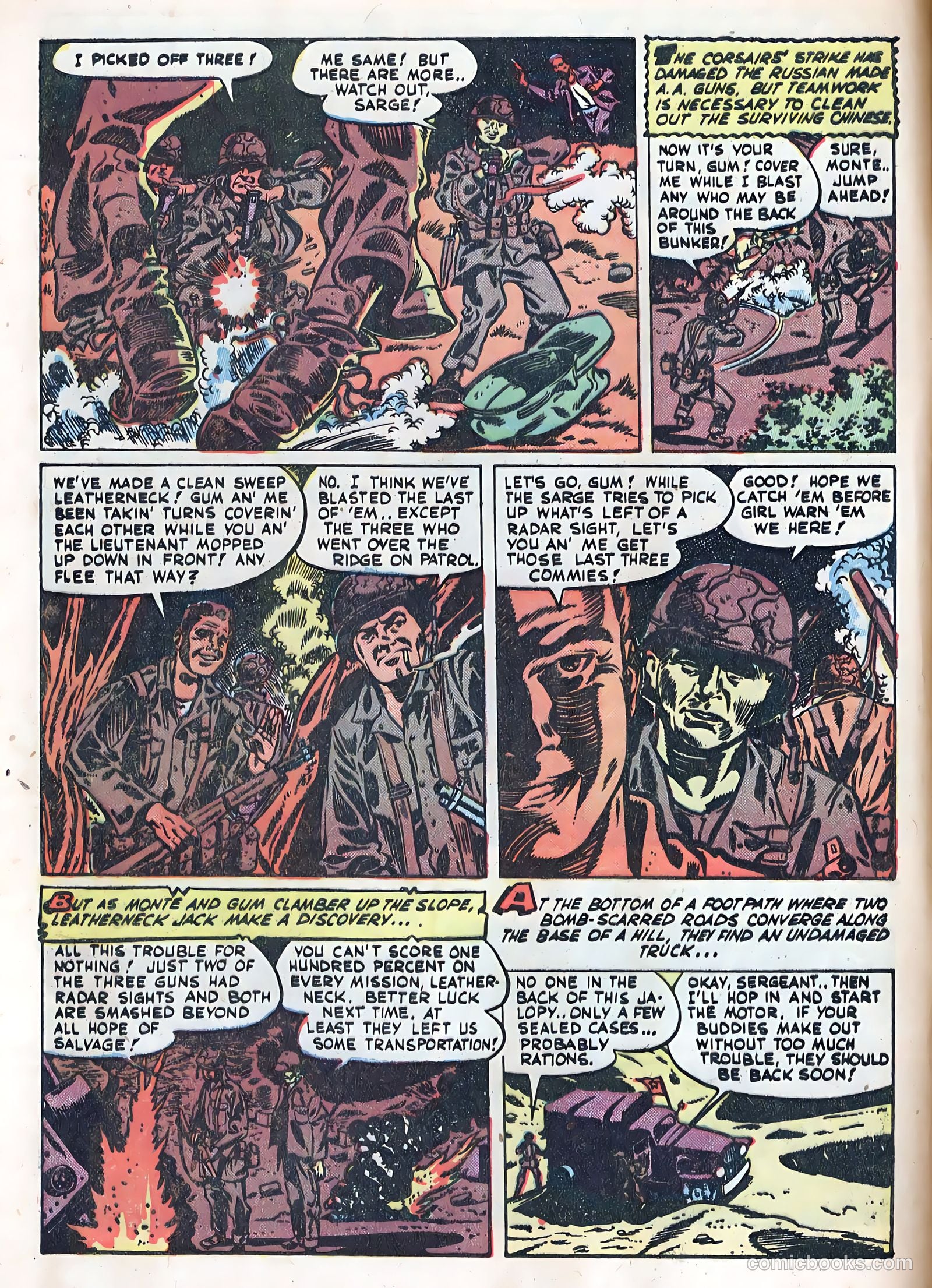 Fightin' Marines #3 — page 8 of 36