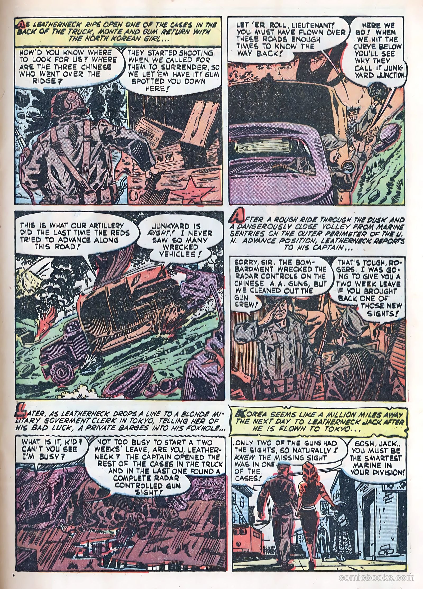 Fightin' Marines #3 — page 9 of 36
