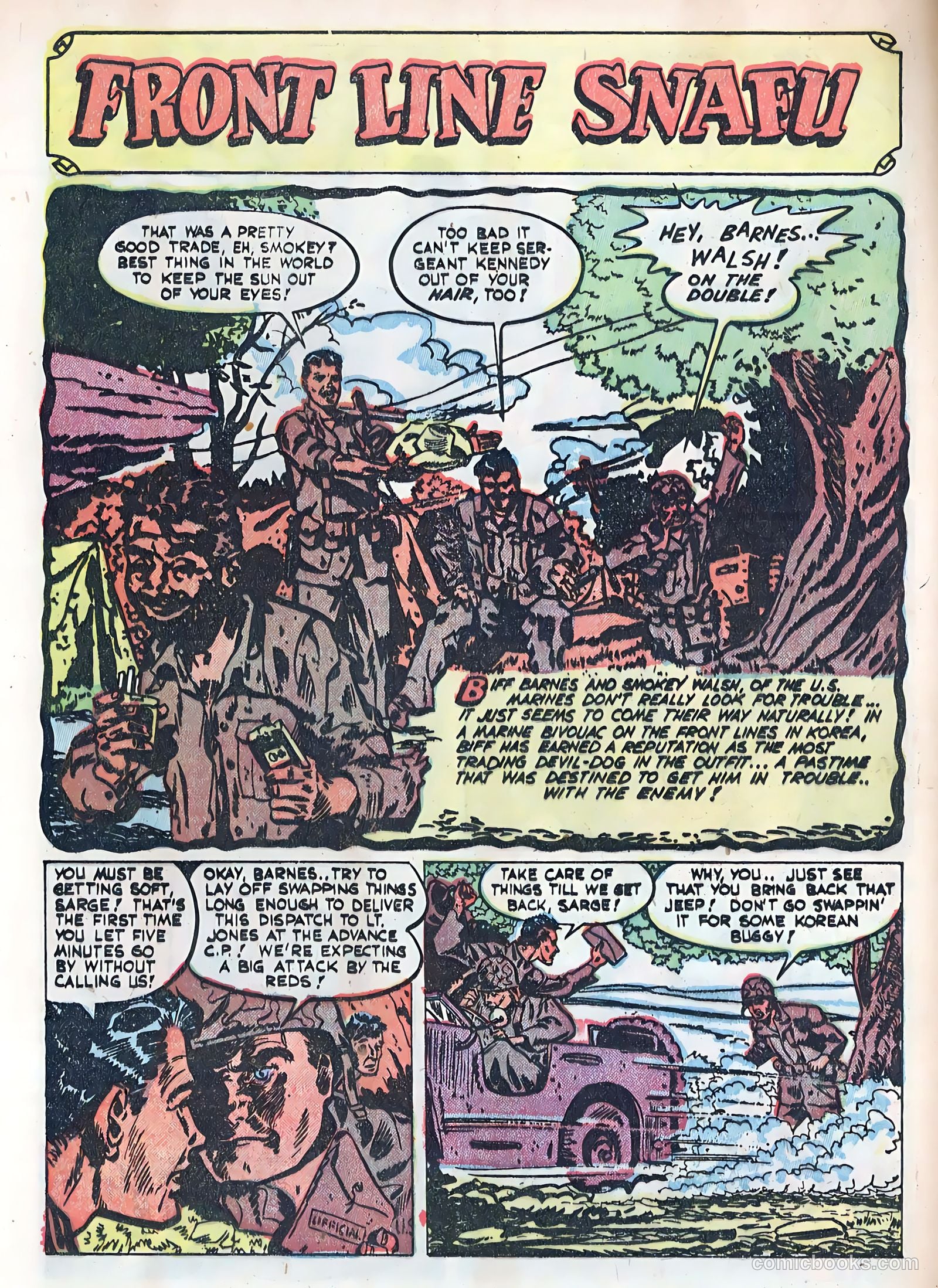 Fightin' Marines #3 — page 16 of 36