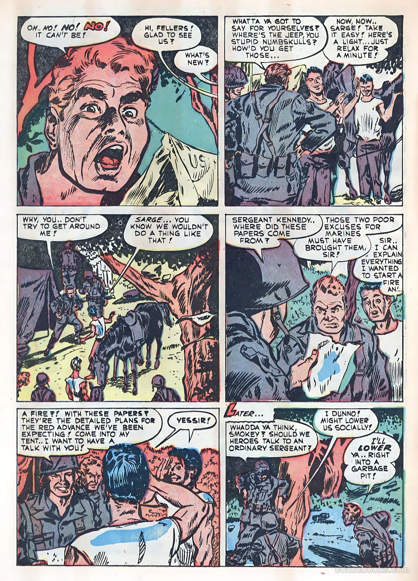 Fightin' Marines #3 — page 22 of 36