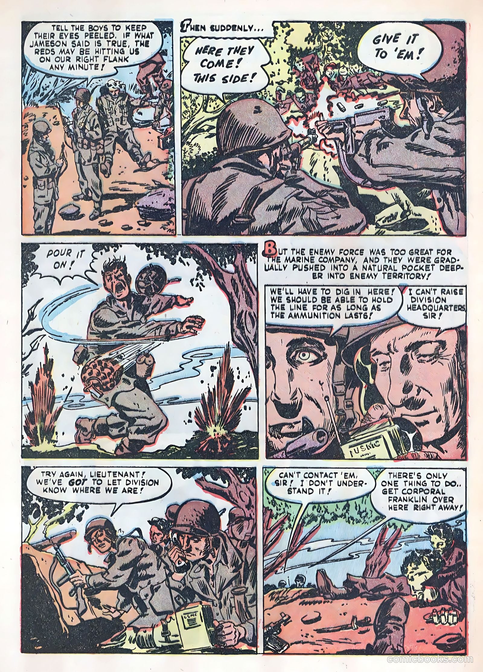 Fightin' Marines #3 — page 28 of 36