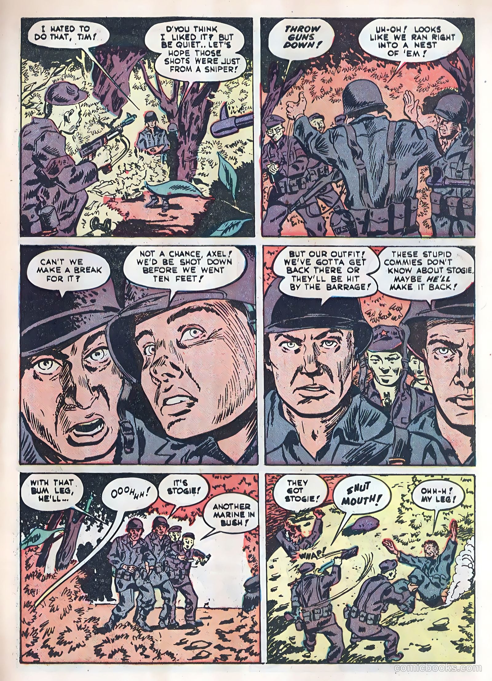 Fightin' Marines #3 — page 31 of 36