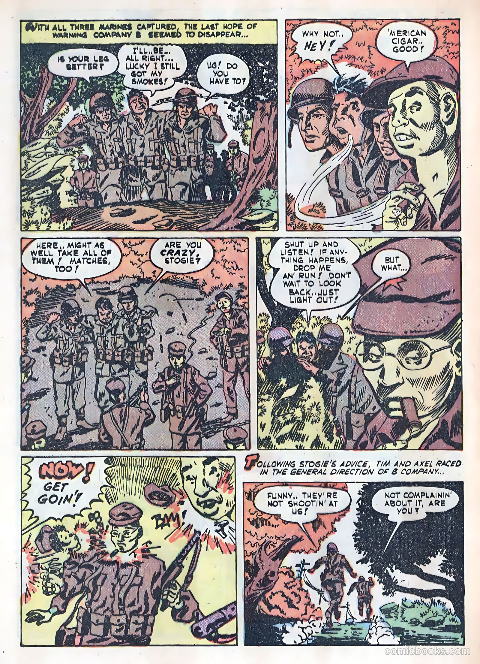 Fightin' Marines #3 — page 32 of 36