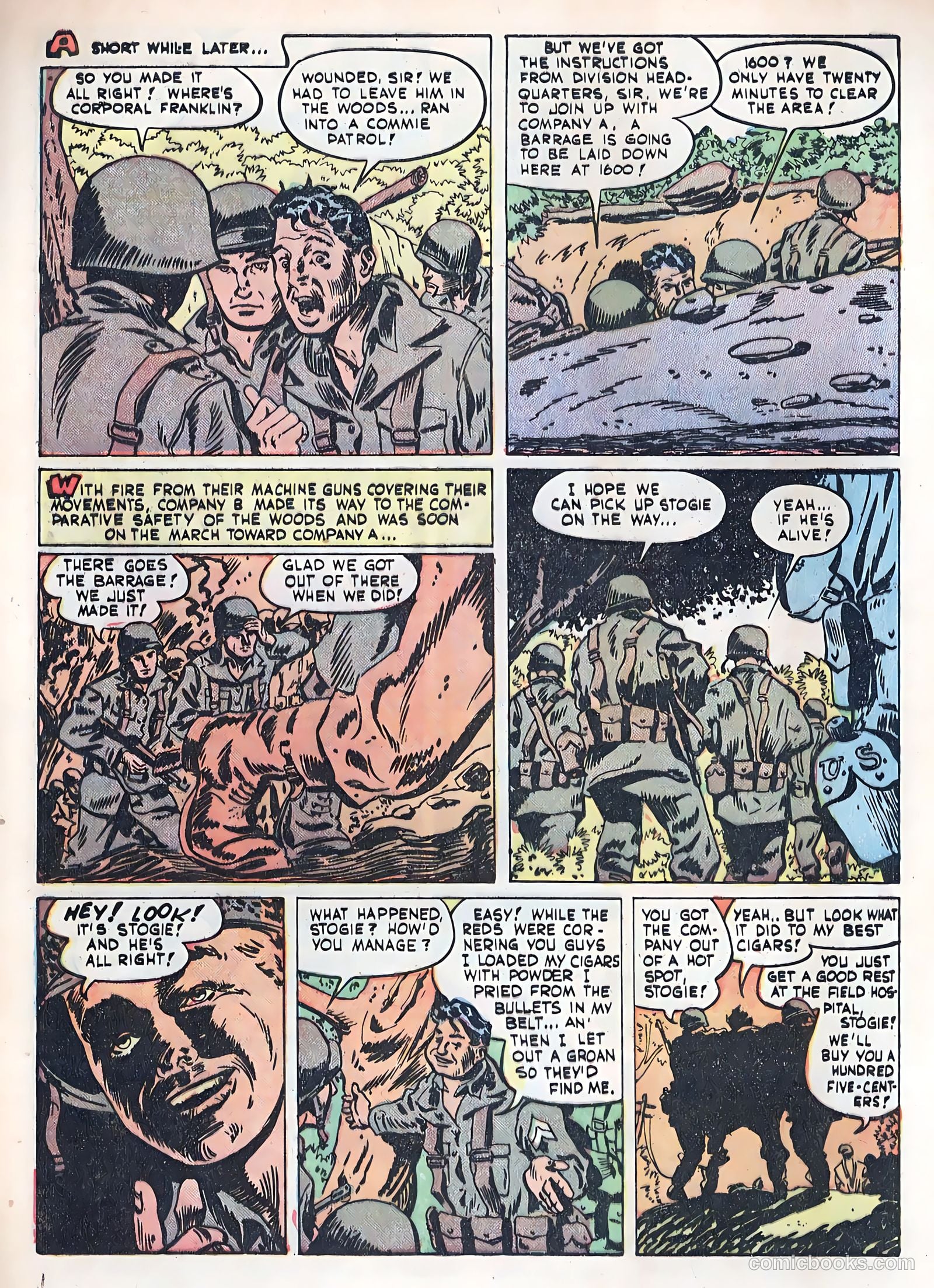 Fightin' Marines #3 — page 33 of 36