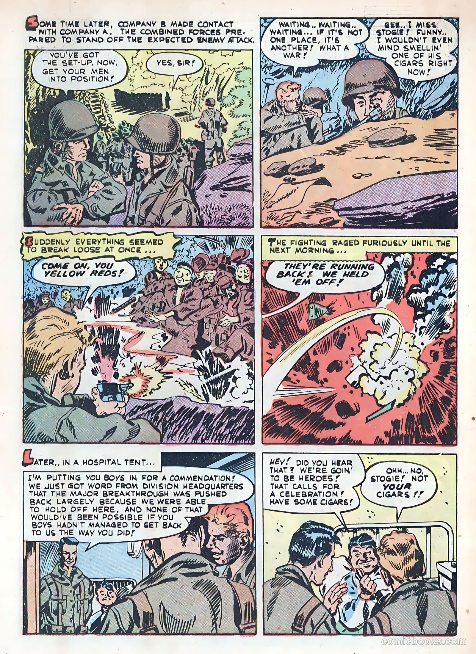 Fightin' Marines #3 — page 34 of 36