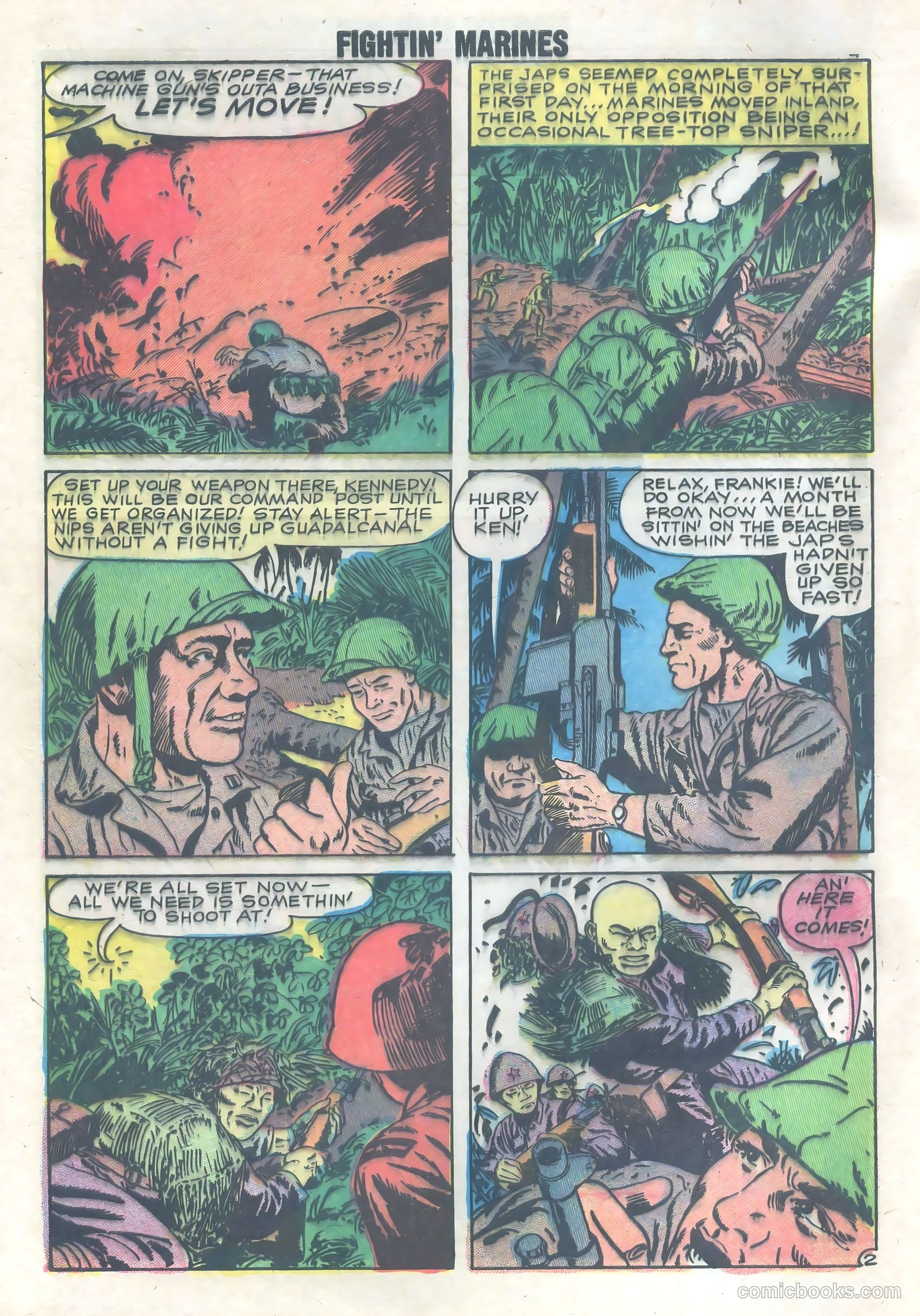 Fightin' Marines #30 — page 4 of 36