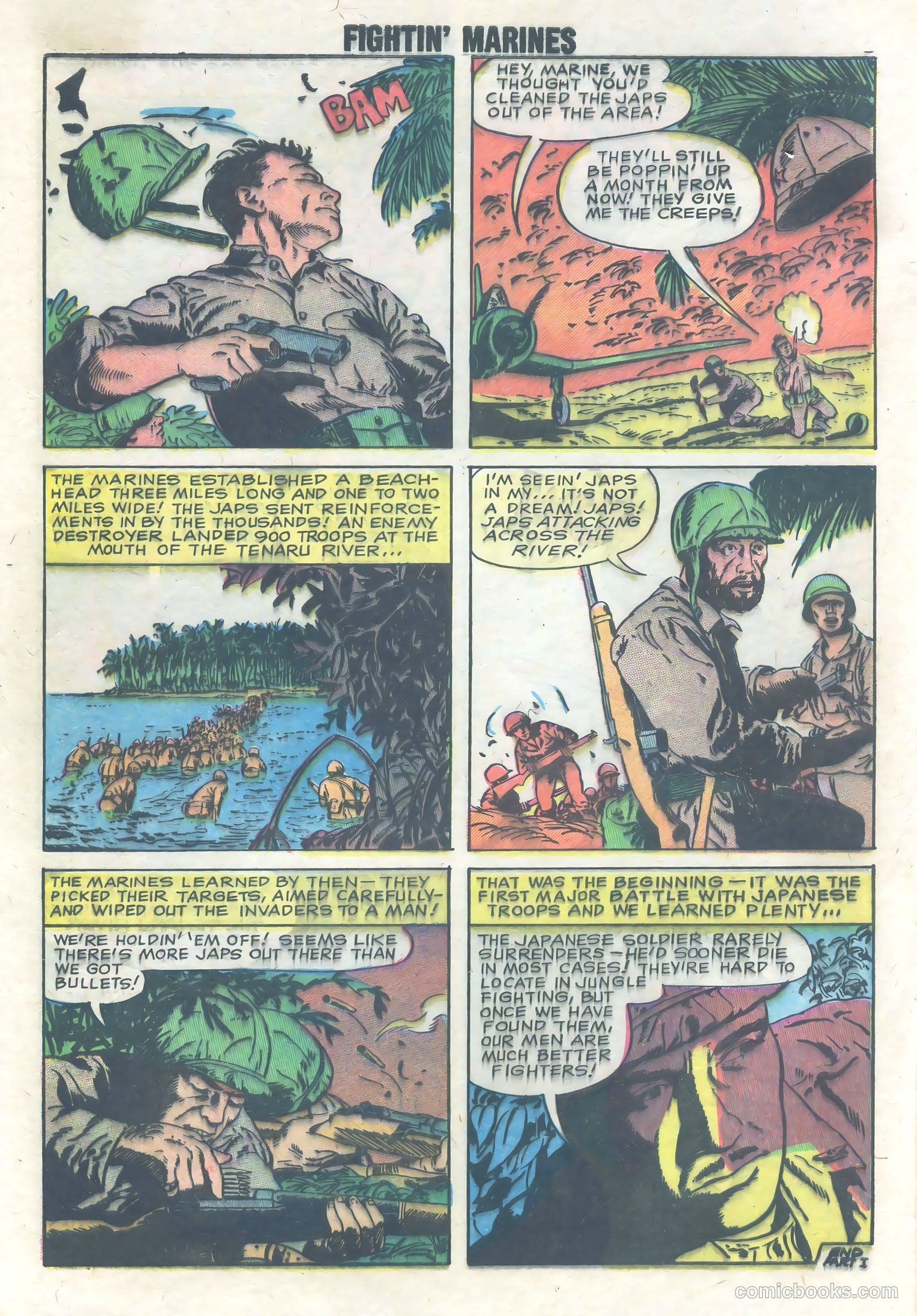 Fightin' Marines #30 — page 8 of 36