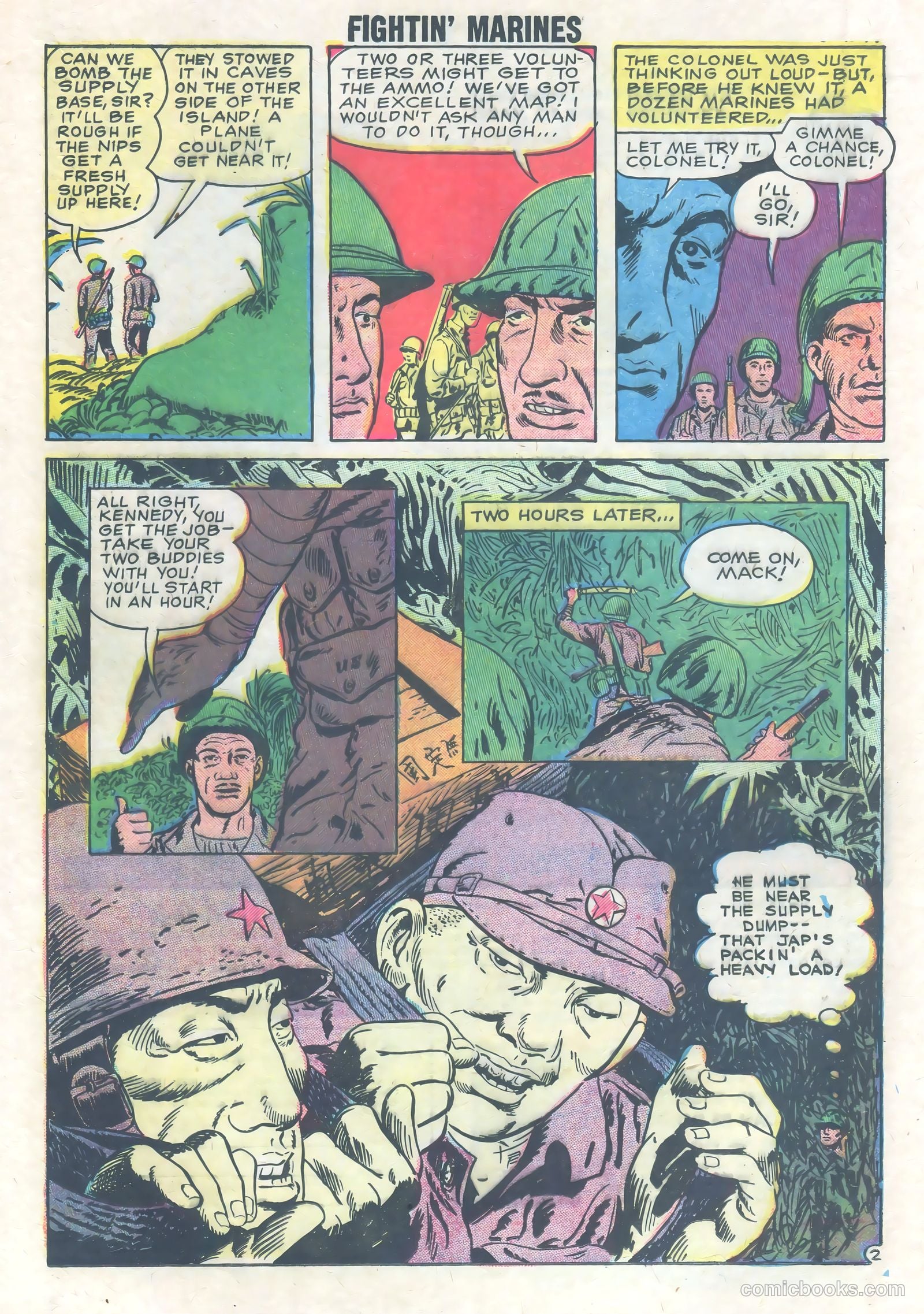 Fightin' Marines #30 — page 16 of 36