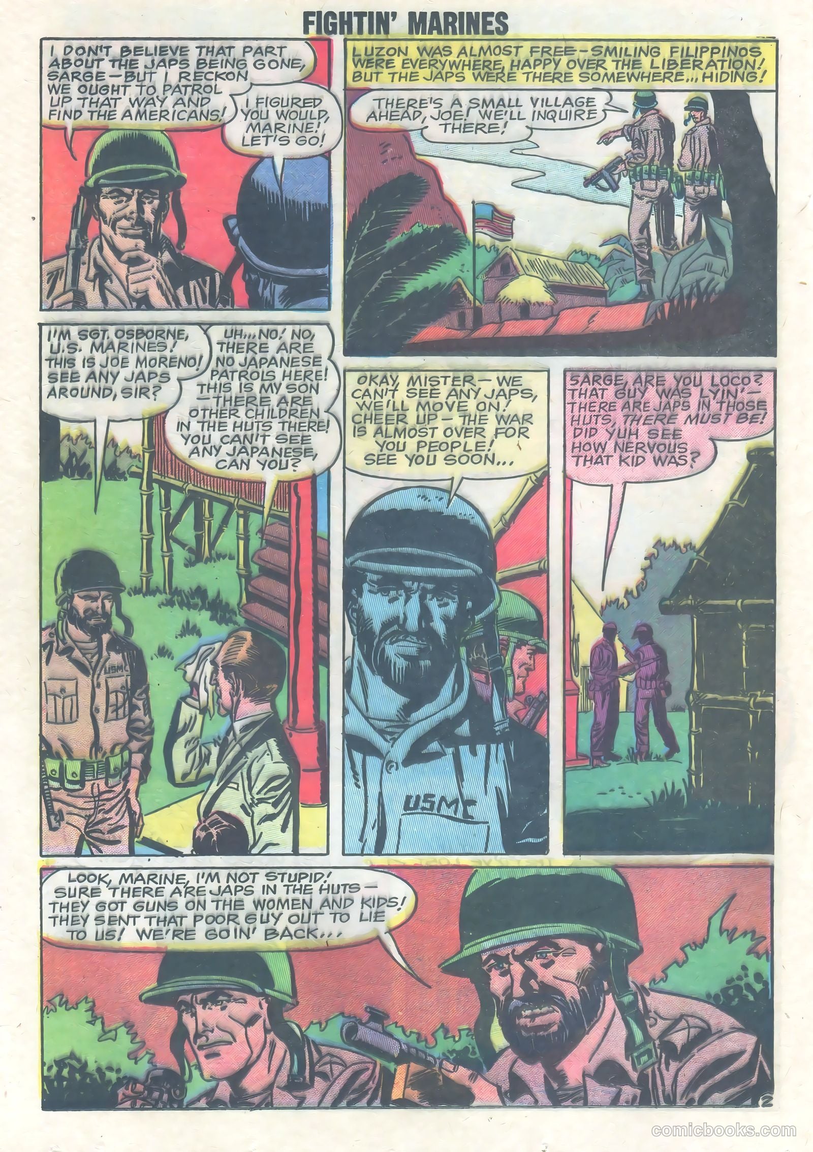 Fightin' Marines #30 — page 24 of 36