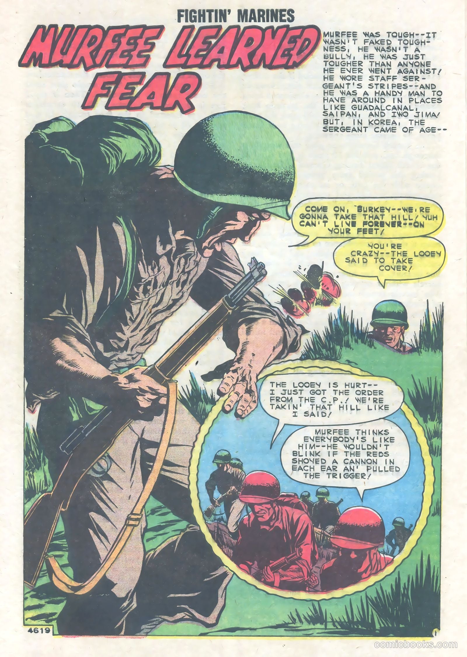 Fightin' Marines #30 — page 28 of 36