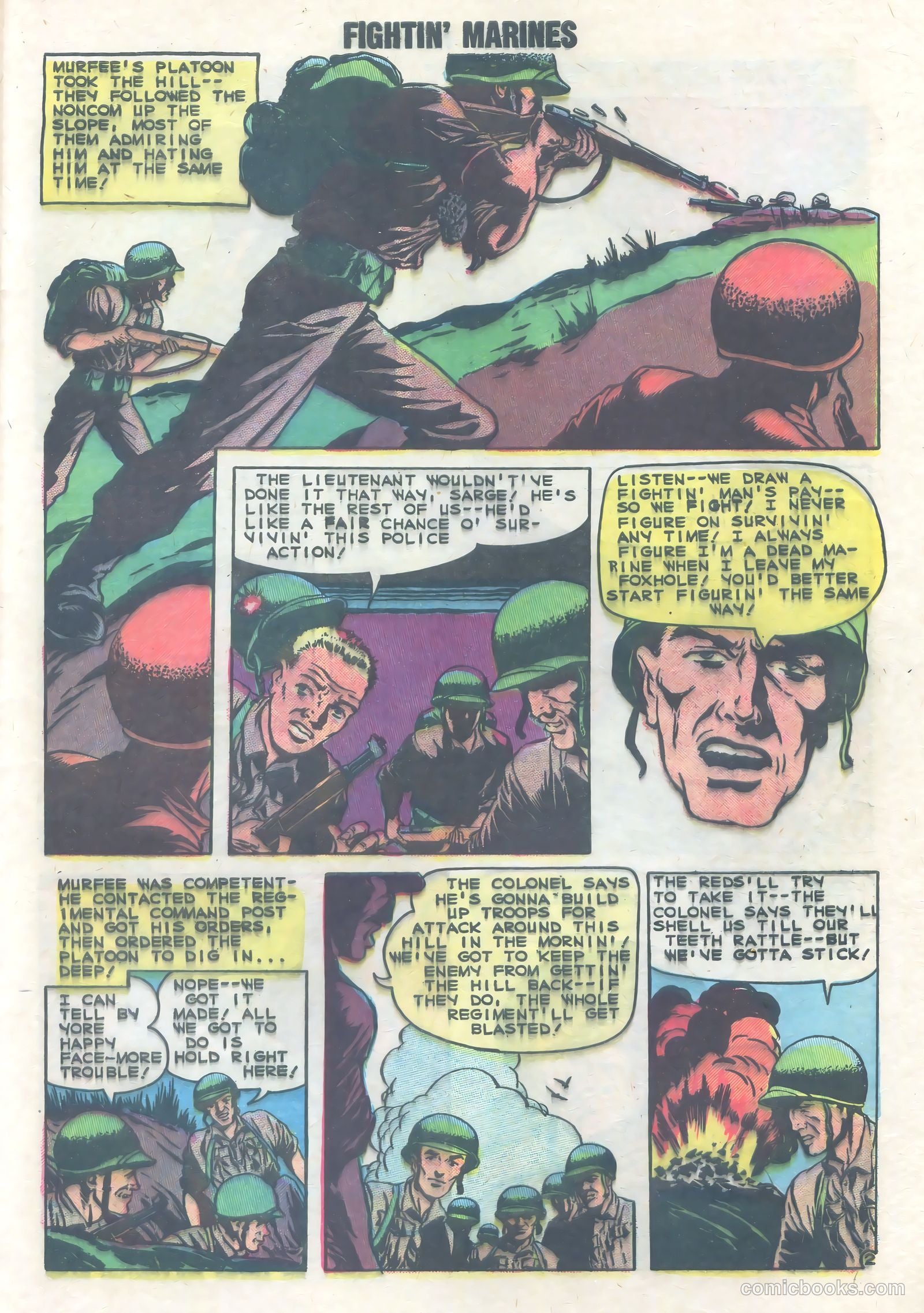 Fightin' Marines #30 — page 29 of 36