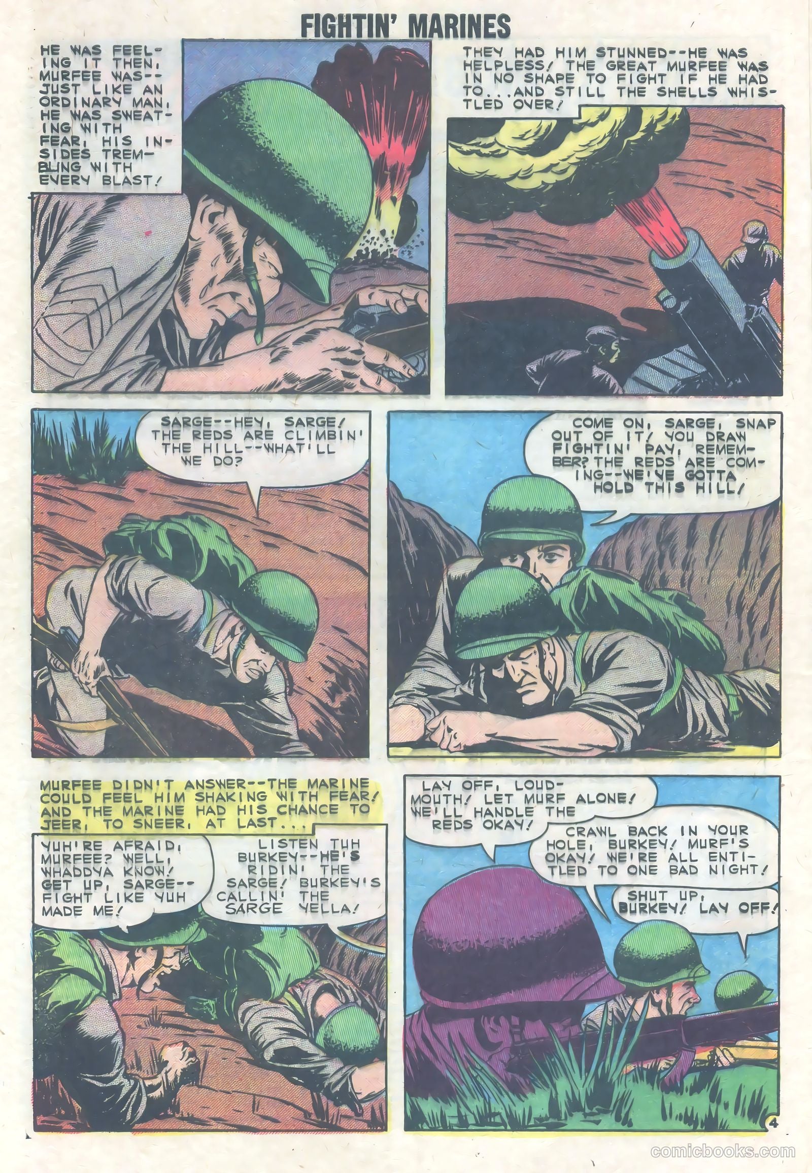 Fightin' Marines #30 — page 32 of 36