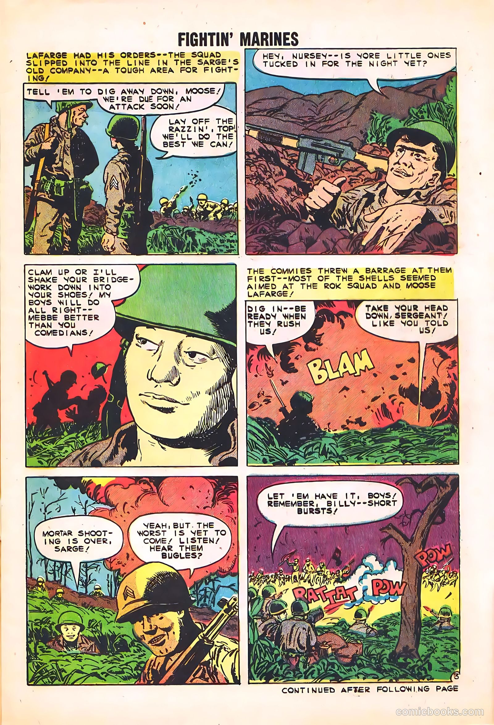 Fightin' Marines #31 — page 5 of 36