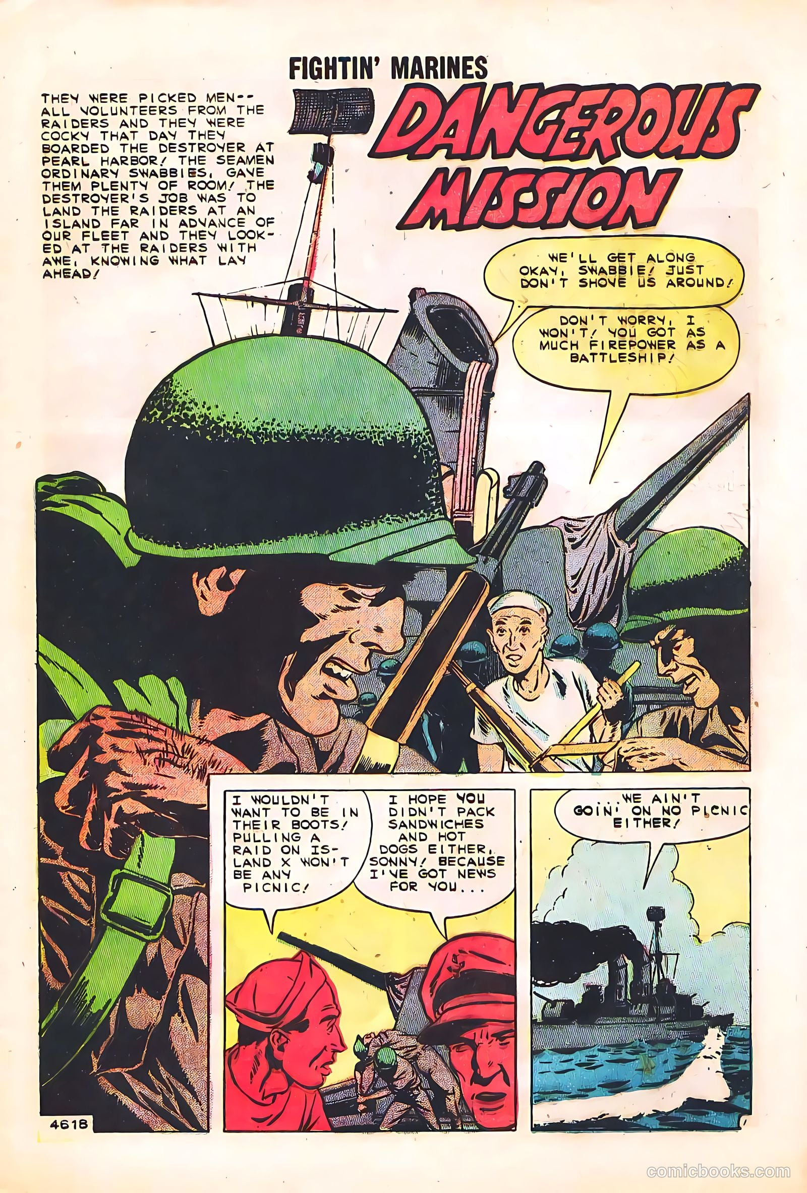 Fightin' Marines #31 — page 9 of 36
