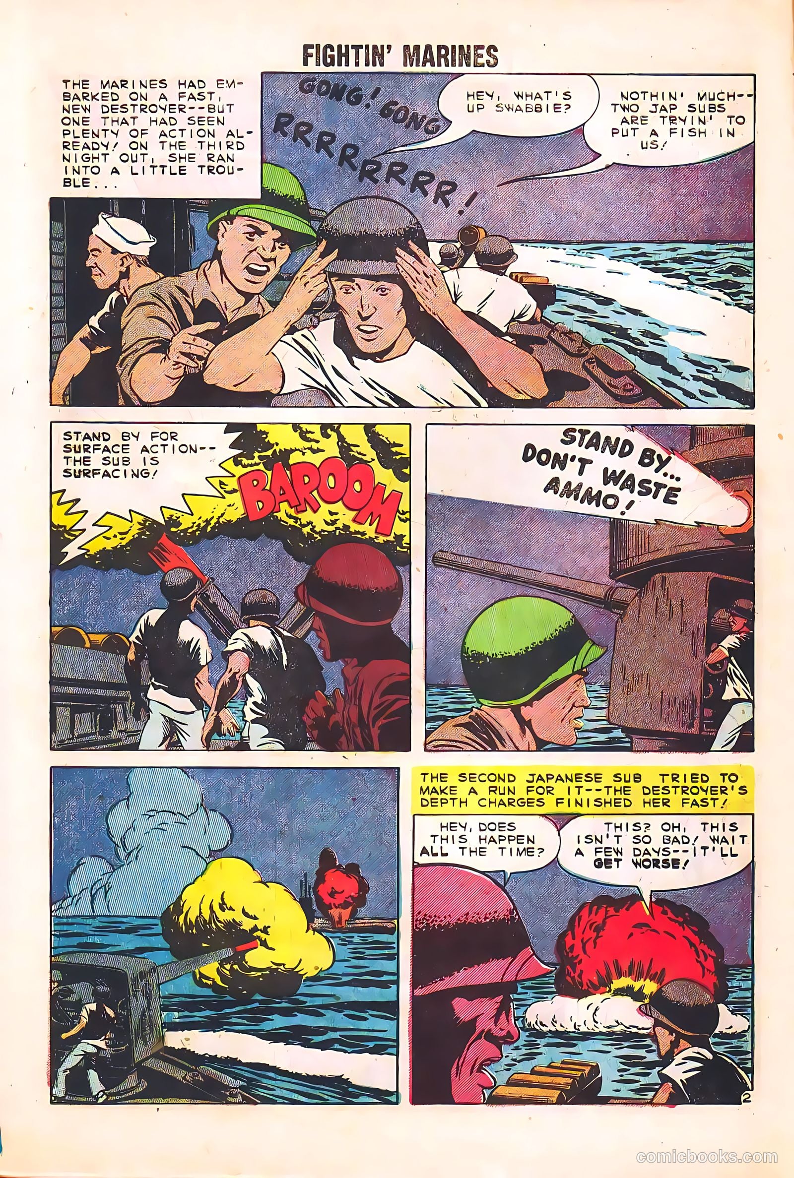 Fightin' Marines #31 — page 10 of 36