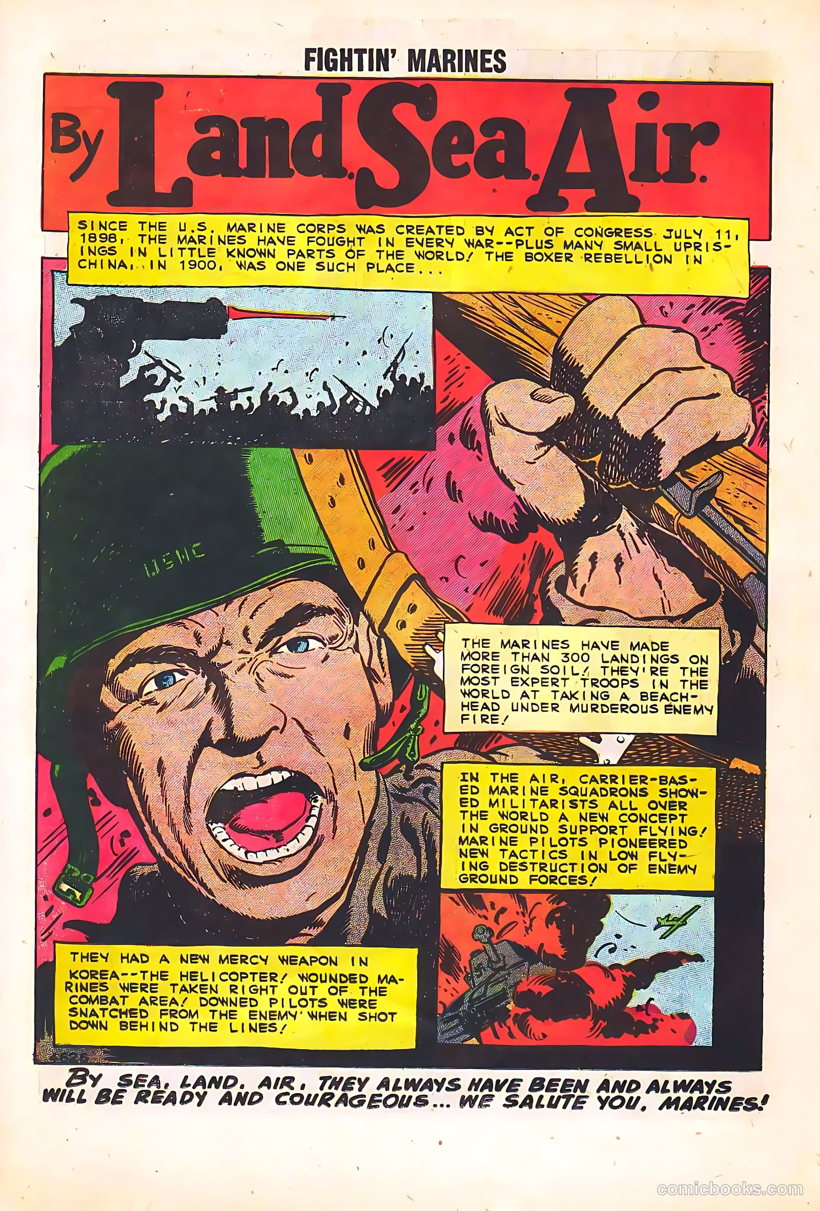 Fightin' Marines #31 — page 14 of 36