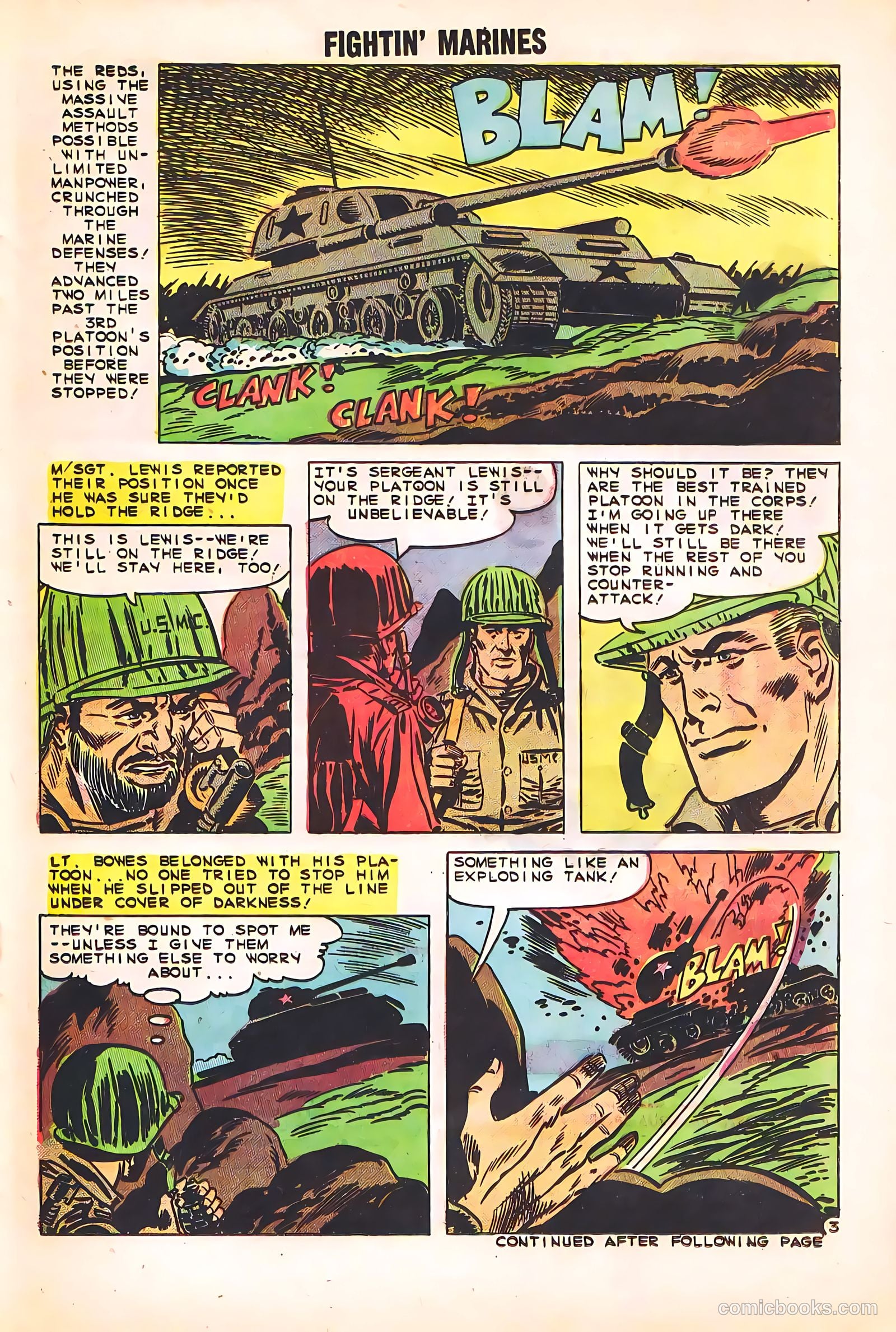 Fightin' Marines #31 — page 21 of 36