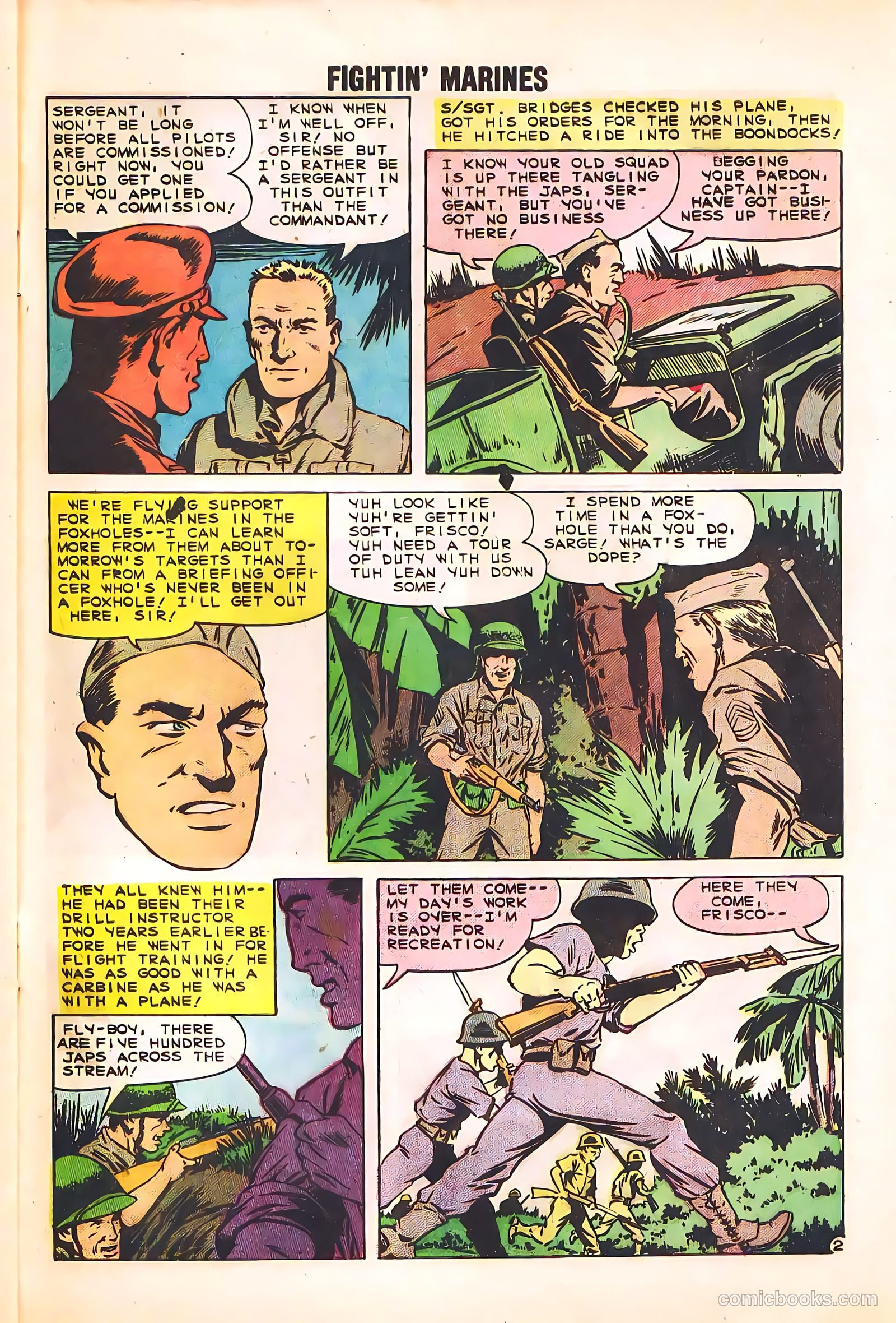 Fightin' Marines #31 — page 29 of 36