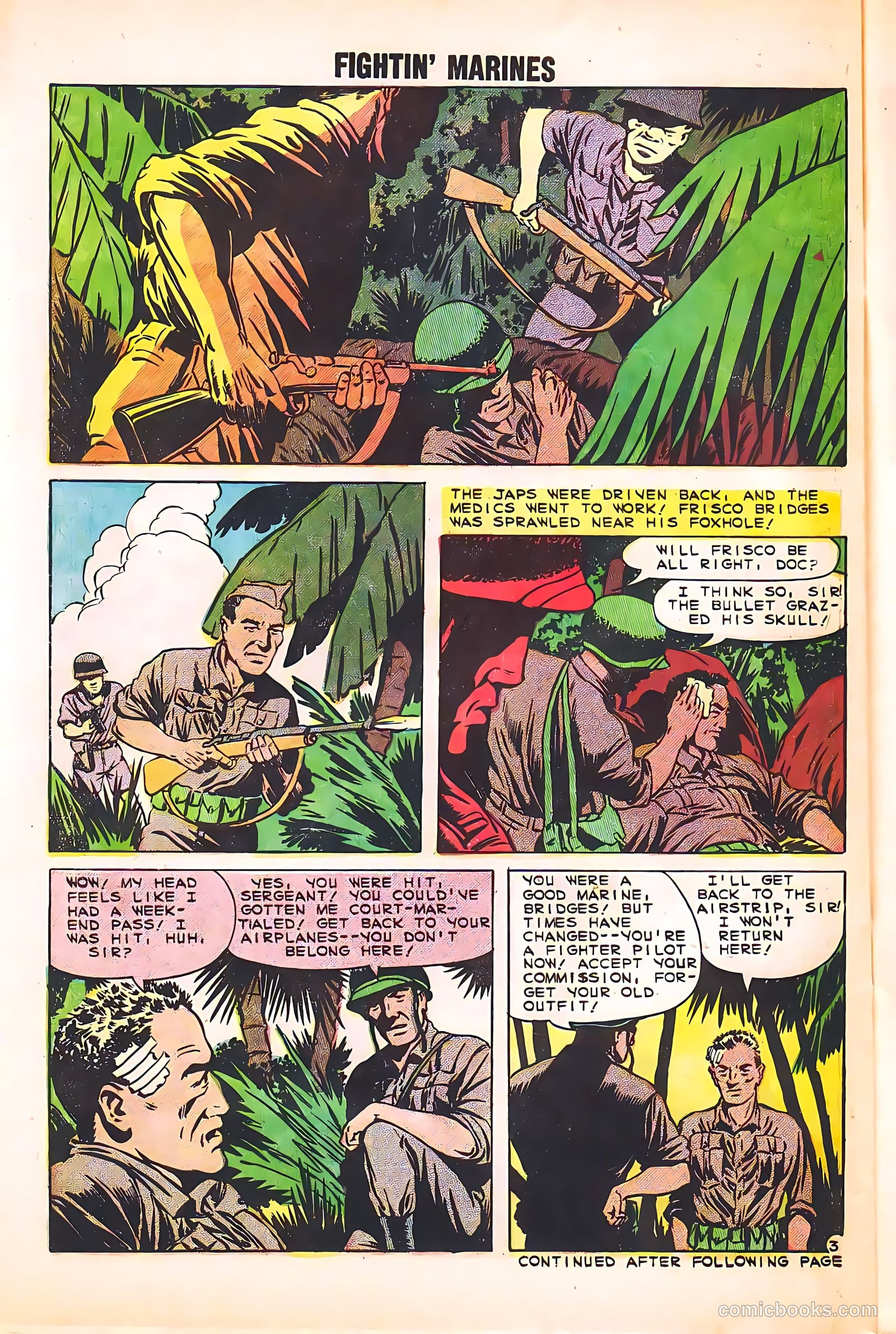 Fightin' Marines #31 — page 30 of 36